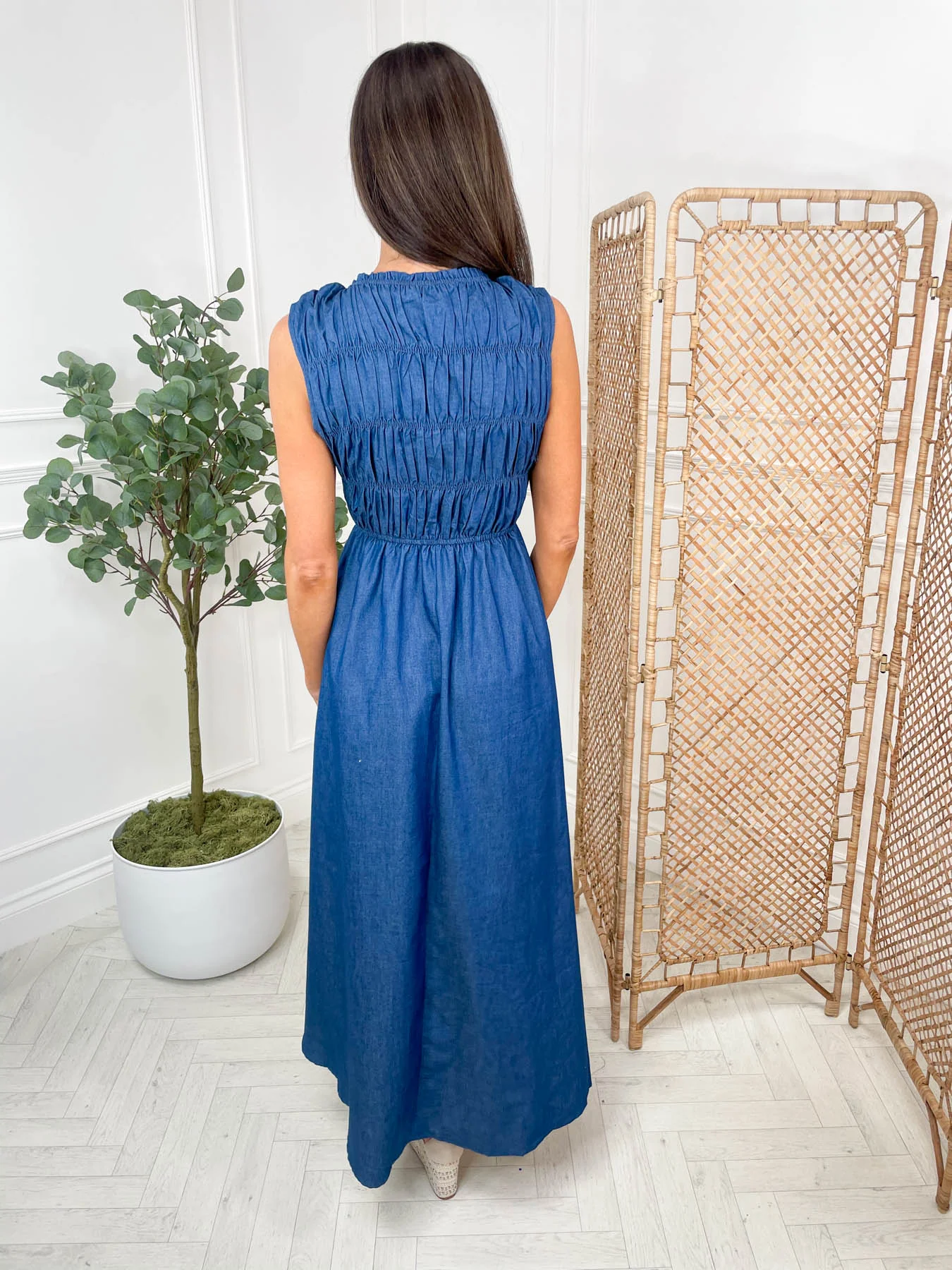 Adalyn Dress Denim - 2 Colours - Image 8