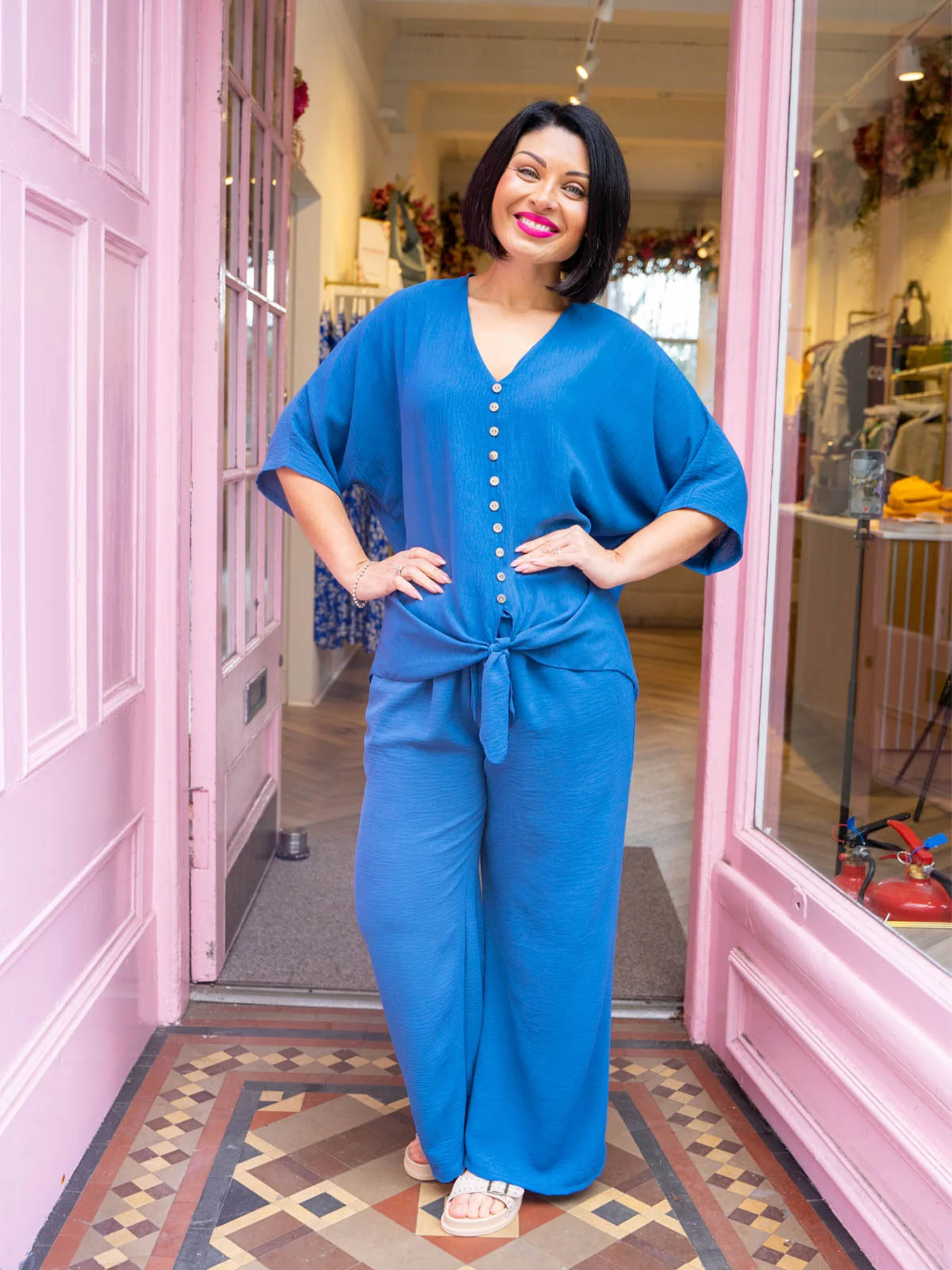 Ailsa Tie Two Piece Set