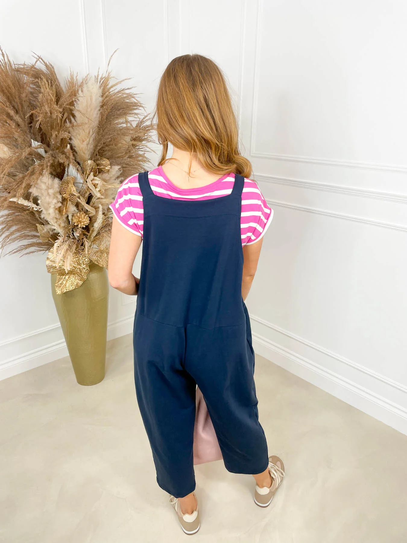 Alba Dungarees - Navy - Image 4