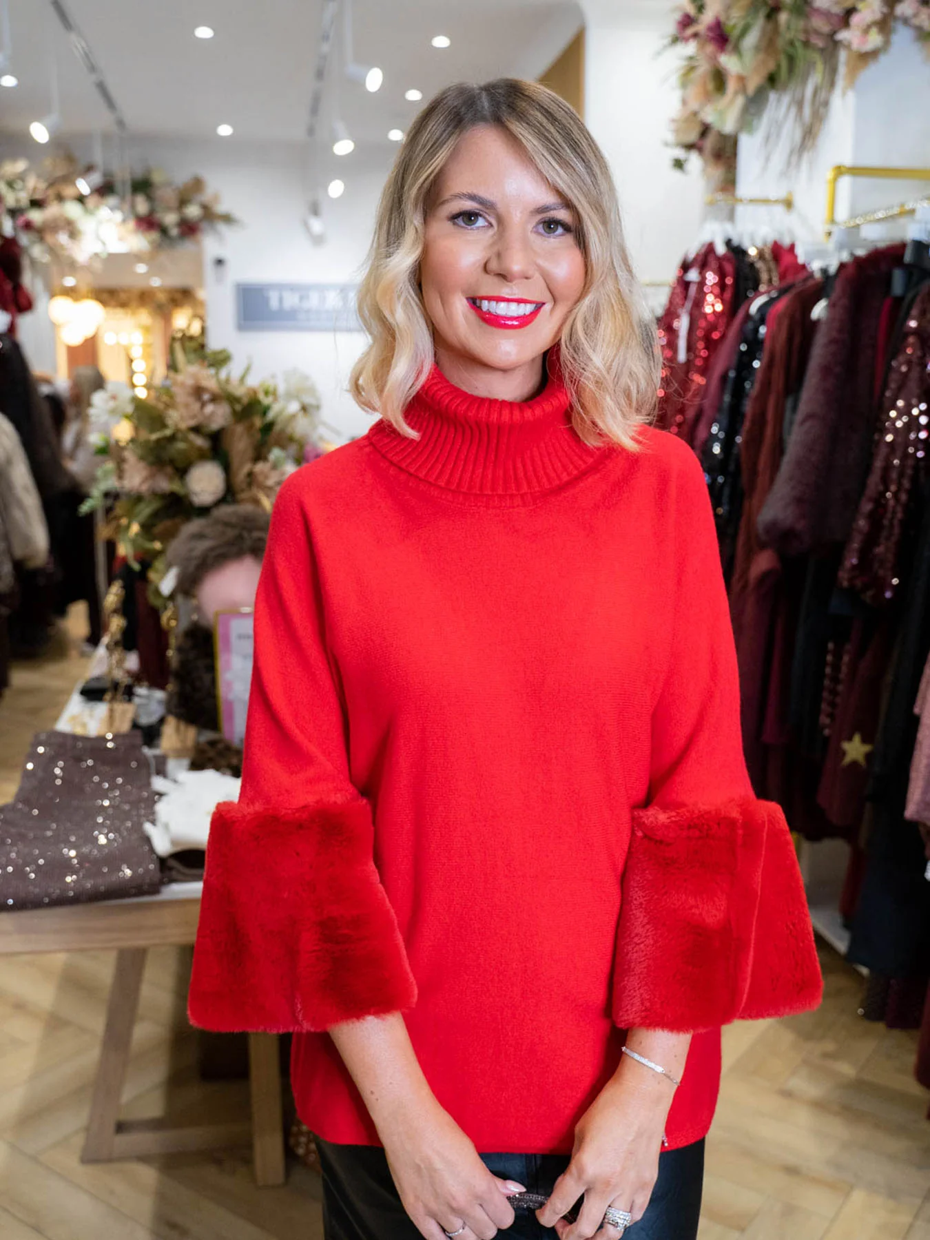 Alba Knit - Red