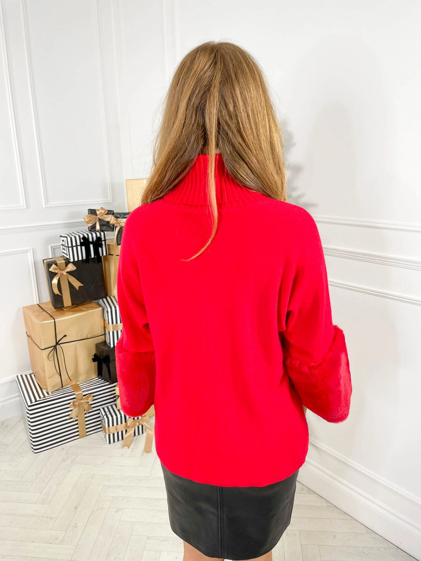 Alba Knit - Red - Image 8
