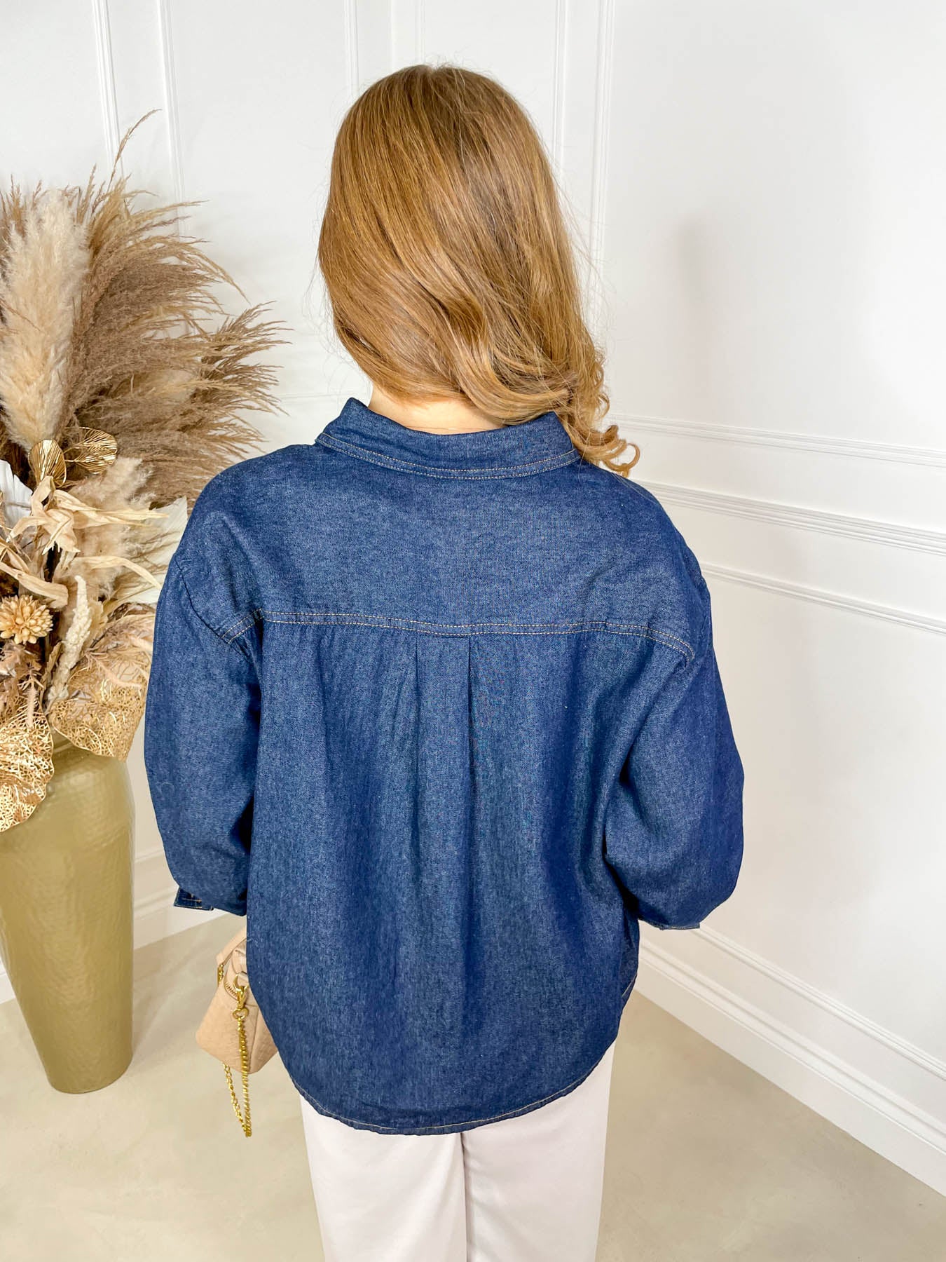 Archer Dark Denim Shirt - Image 5