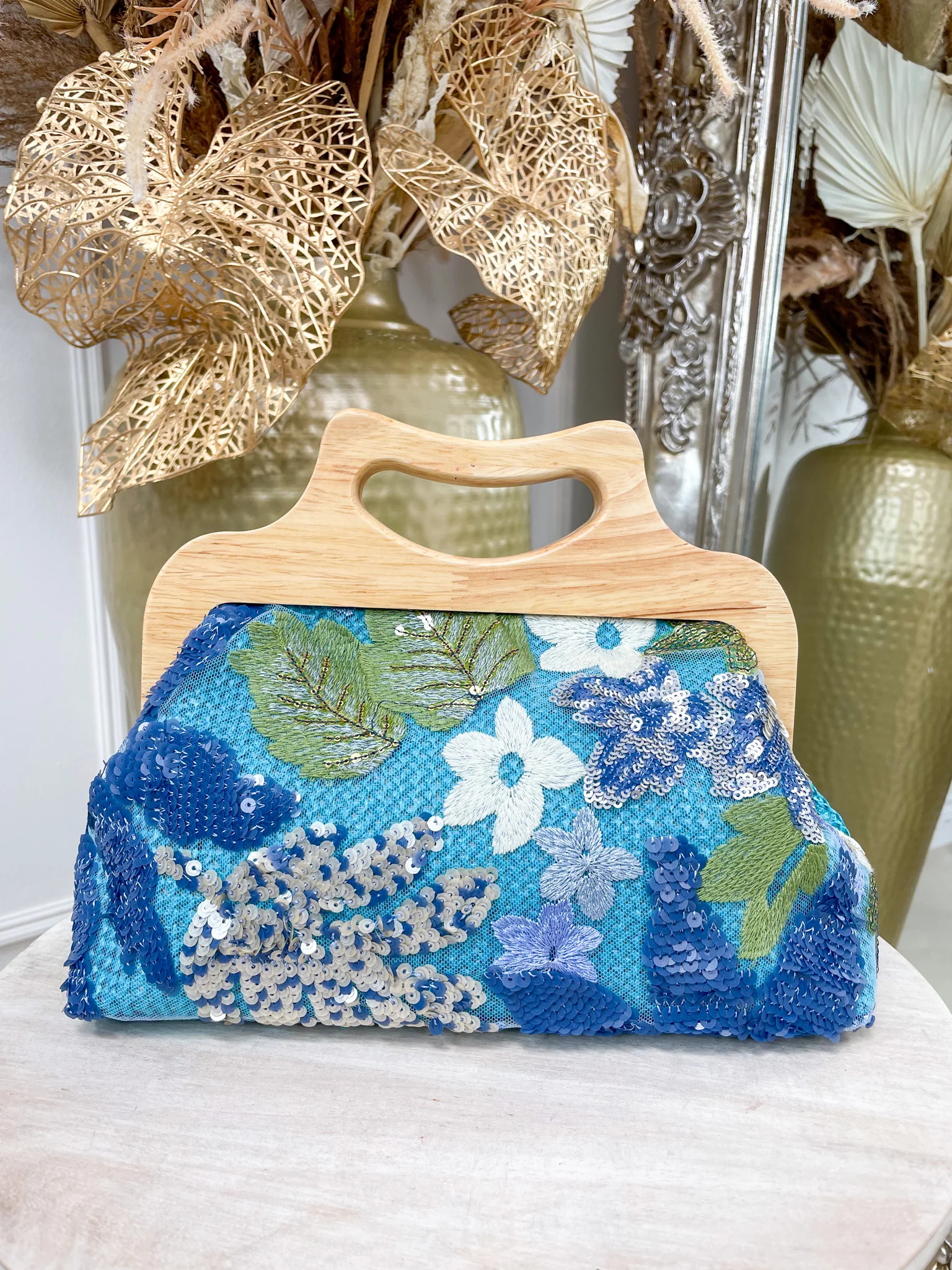 Arwen Bag - Blue Floral