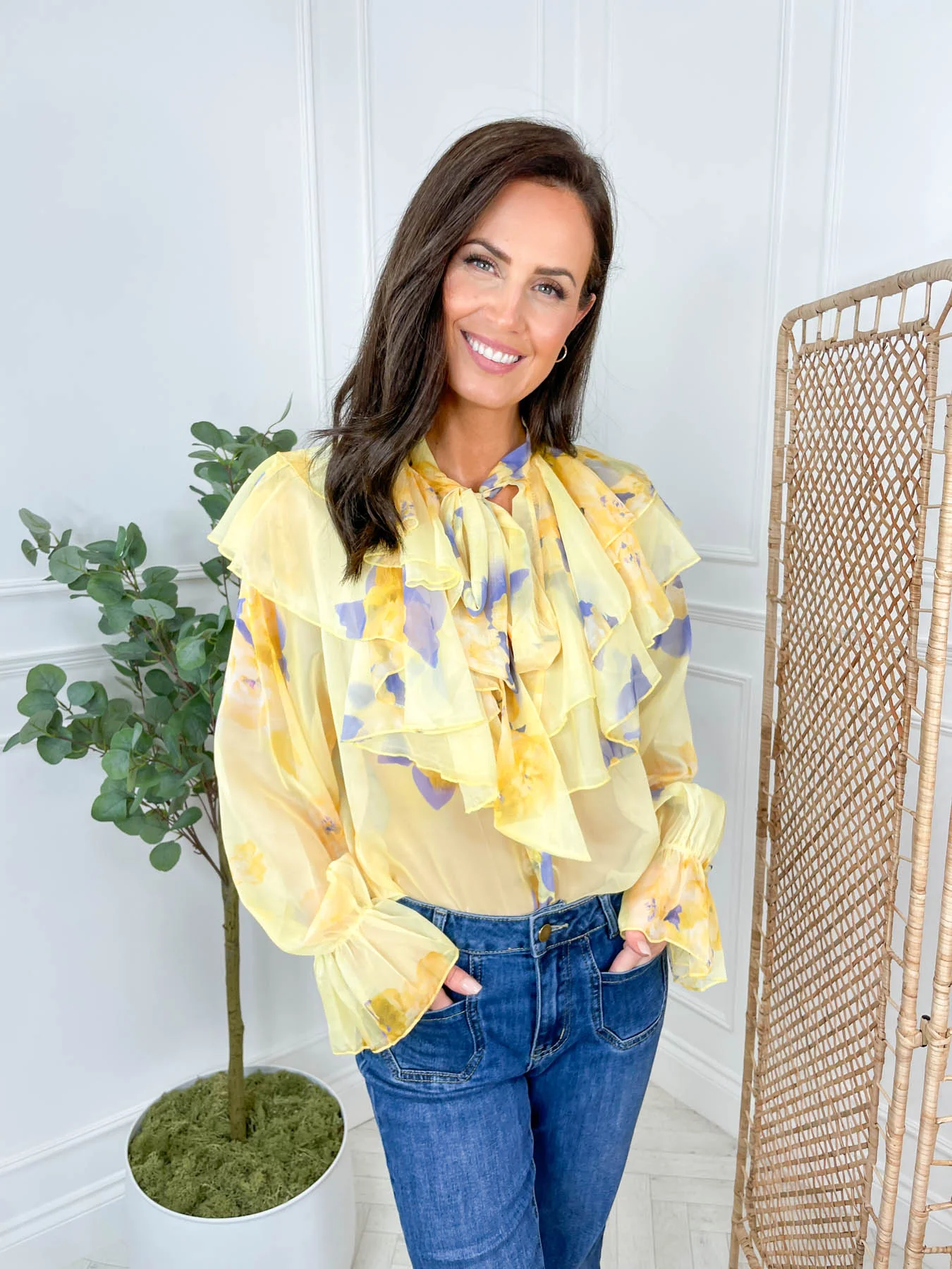 Birdie Blouse - 2 Colours - Image 2