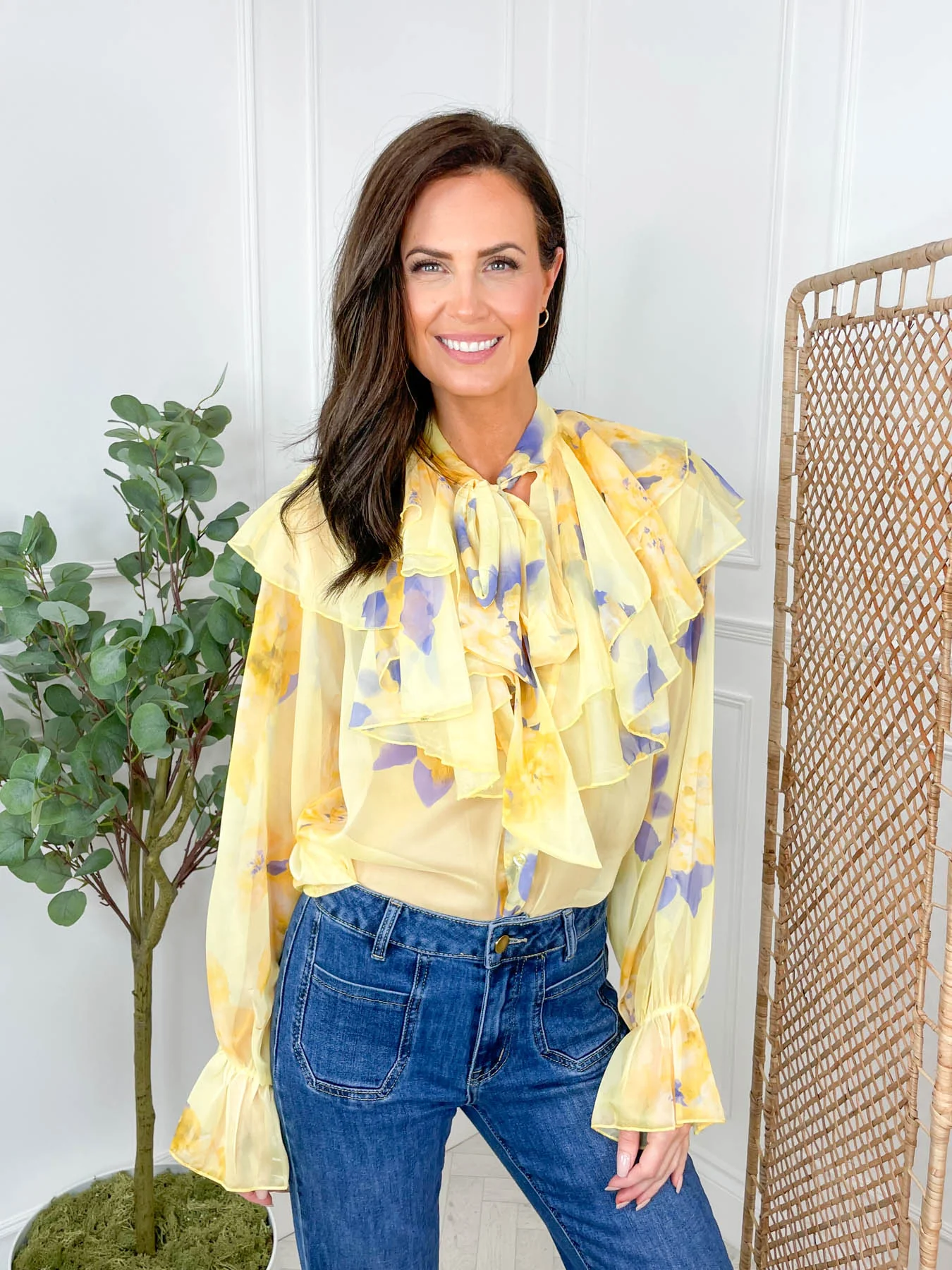 Birdie Blouse - 2 Colours - Image 7