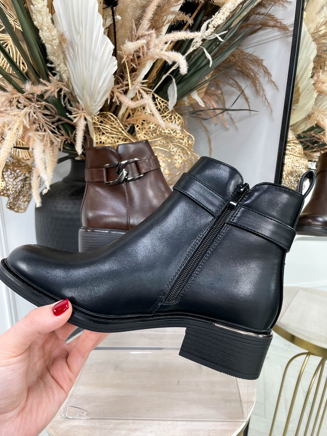 Brianna Ankle Boot - 2 Colours - Image 4