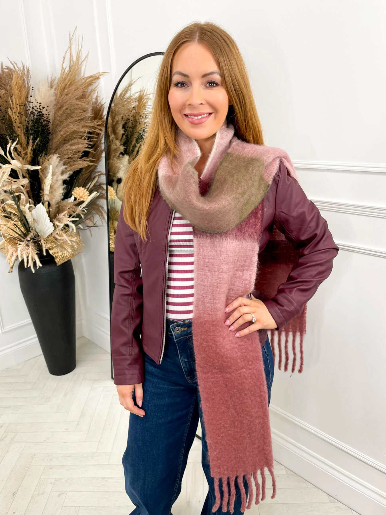Copenhagen Scarf - Pink - Image 2