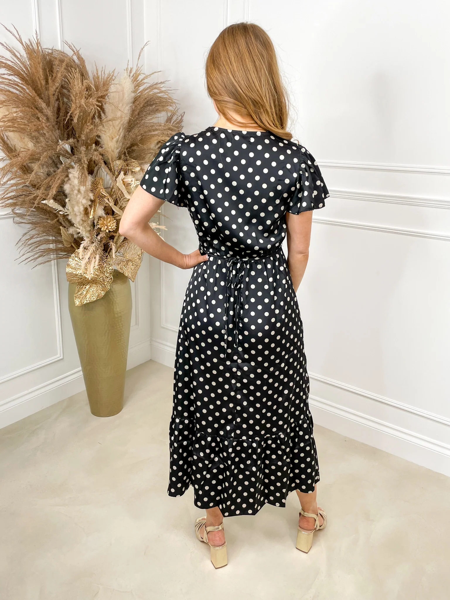 Darla Midi Dress - Polka Dot - Image 6
