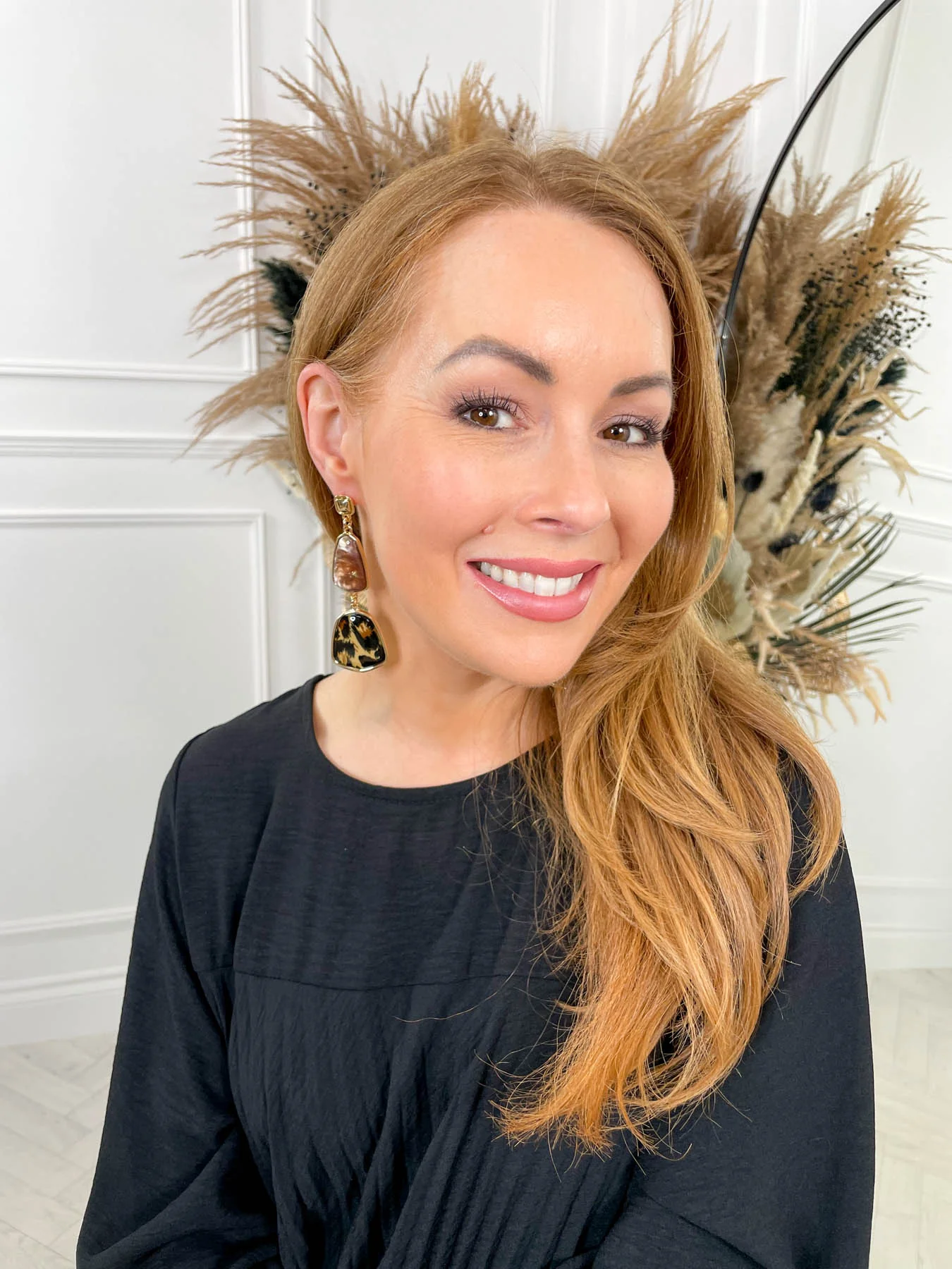 Esme Earrings - Brown