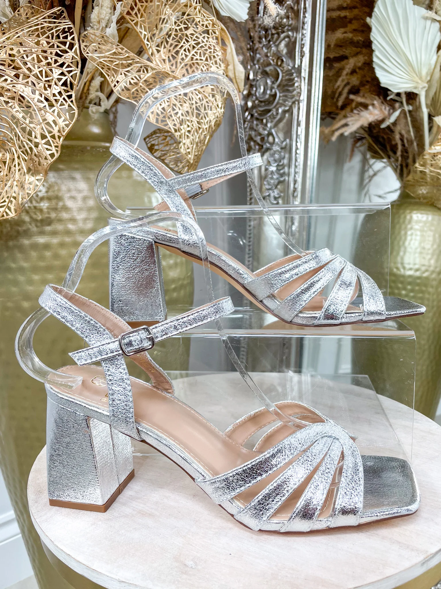 Hayley Heel - Silver - Image 3