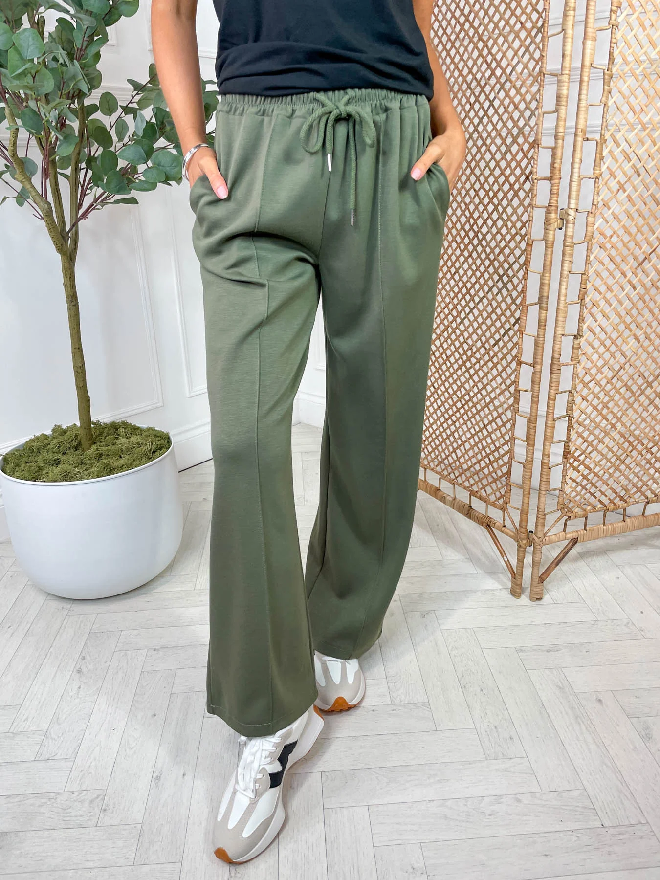 Inez Wide Leg Jogger - 4 Colours - Image 14