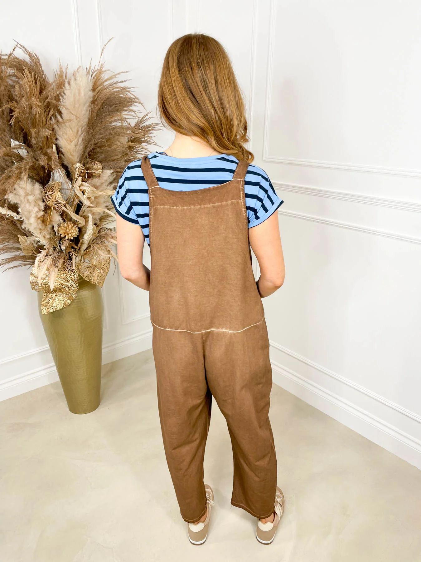 Jessie Dungarees - Brown - Image 4
