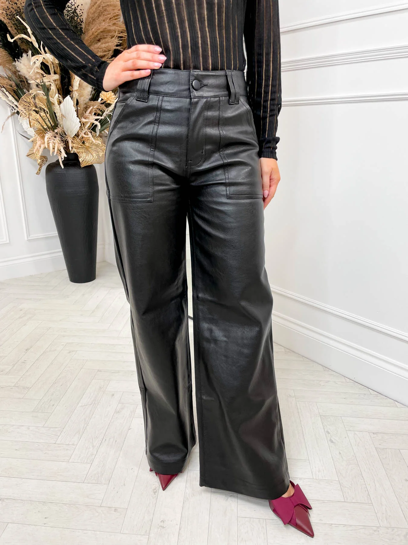 Jette Leather Jean - Image 3