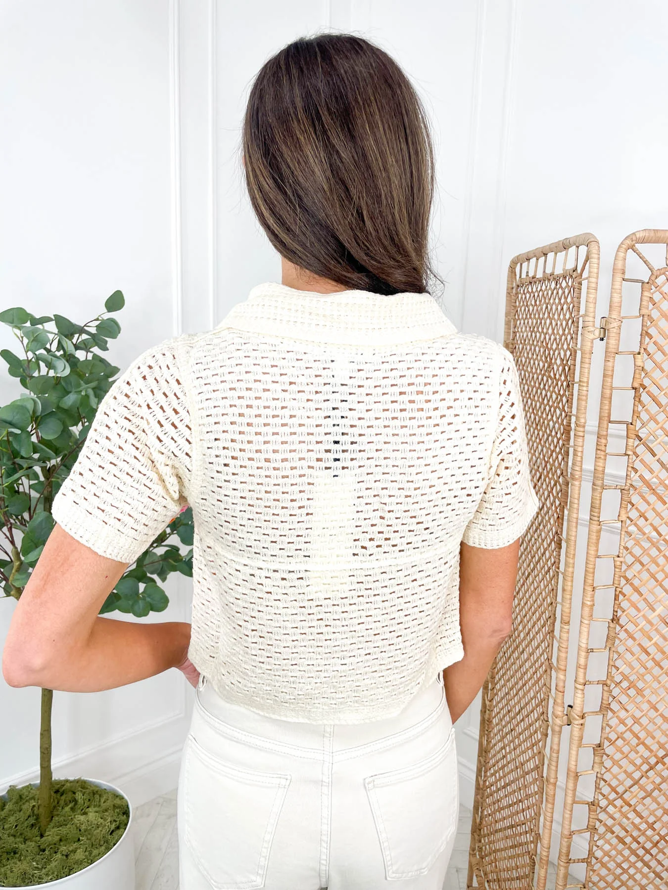 Lenora Crochet Top - 2 Colours - Image 7