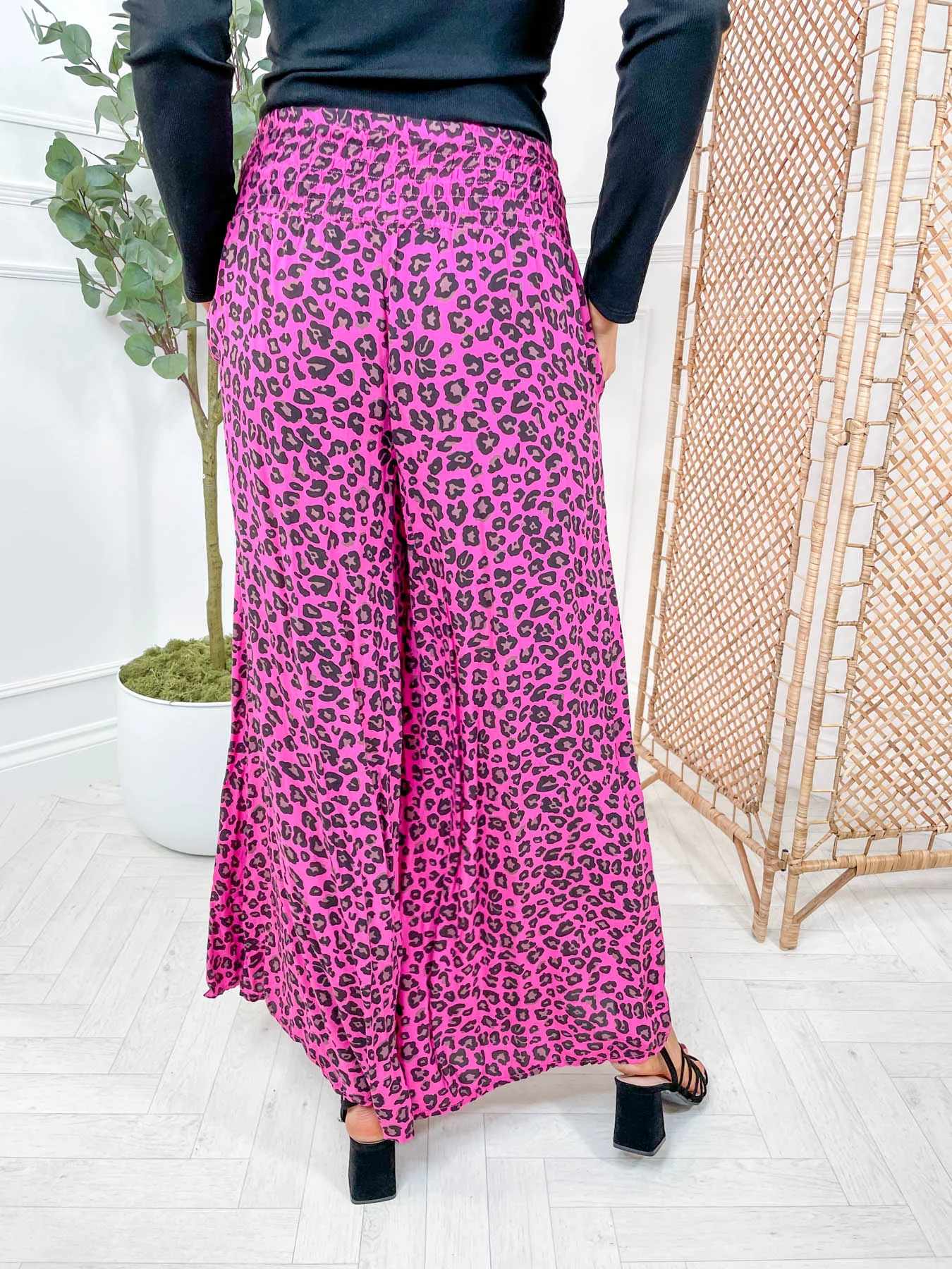 Leopard Palazzo Pant - 6 Colours - Image 27