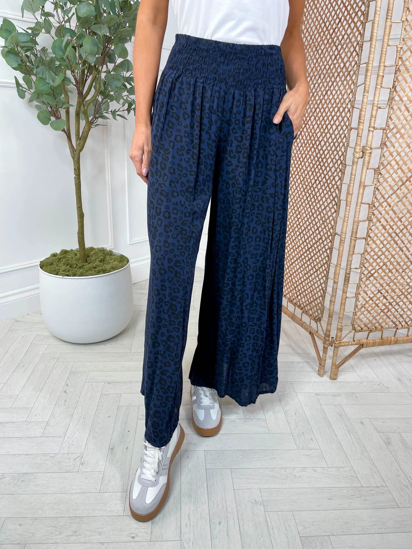 Leopard Palazzo Pant - 6 Colours - Image 5