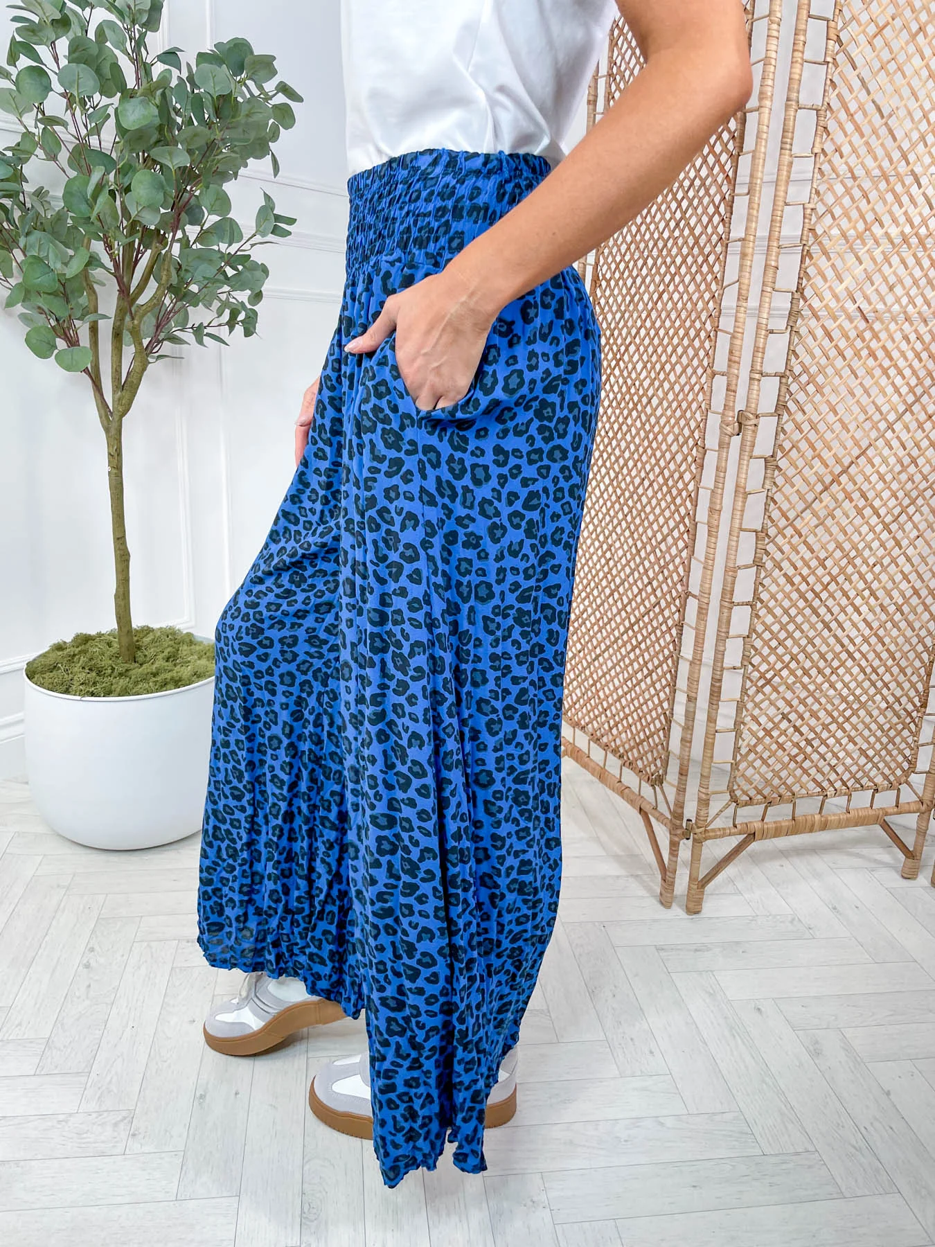 Leopard Palazzo Pant - 6 Colours - Image 8