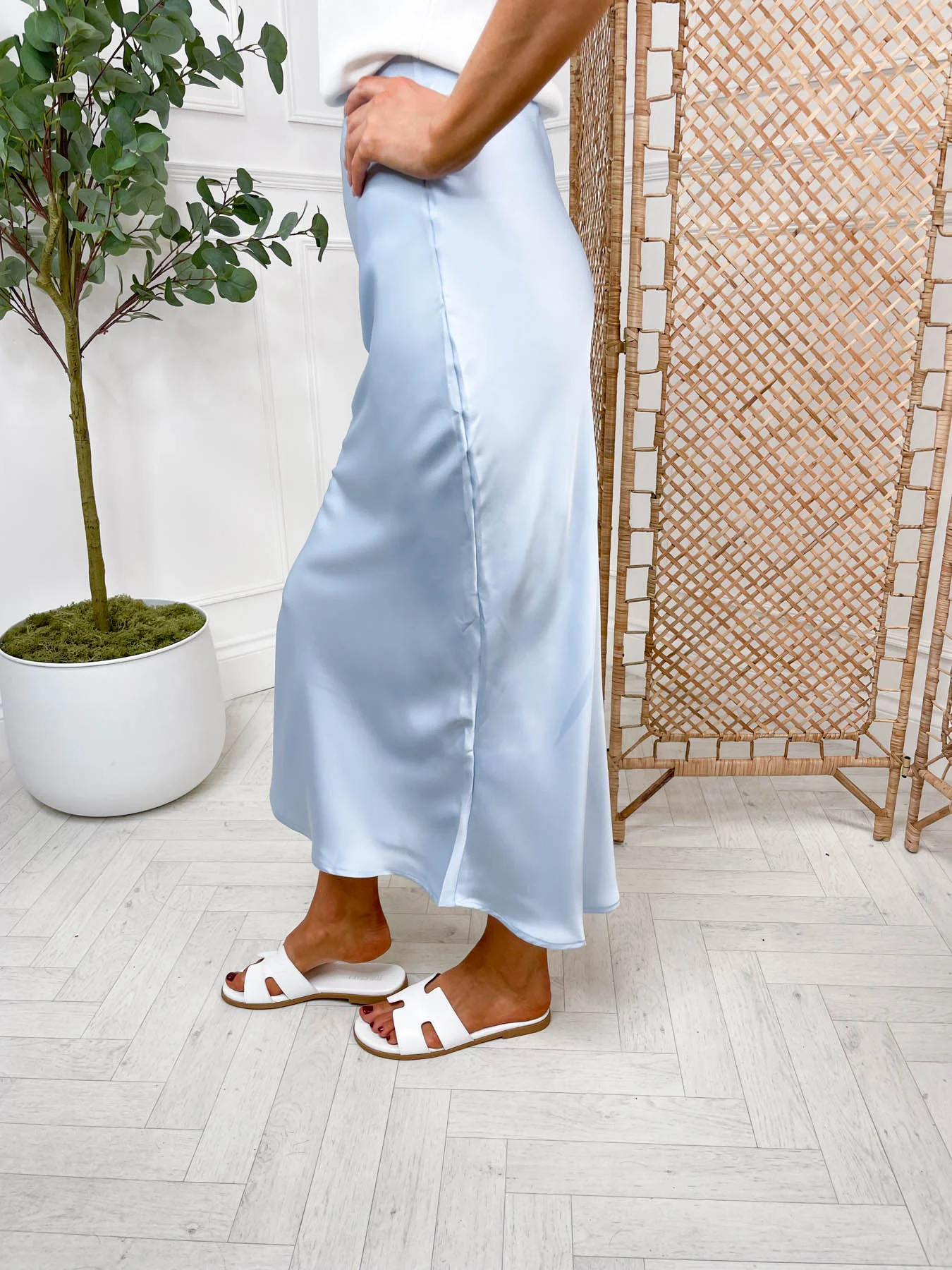 Lily Midi Skirt Summer - 3 Colours - Image 11