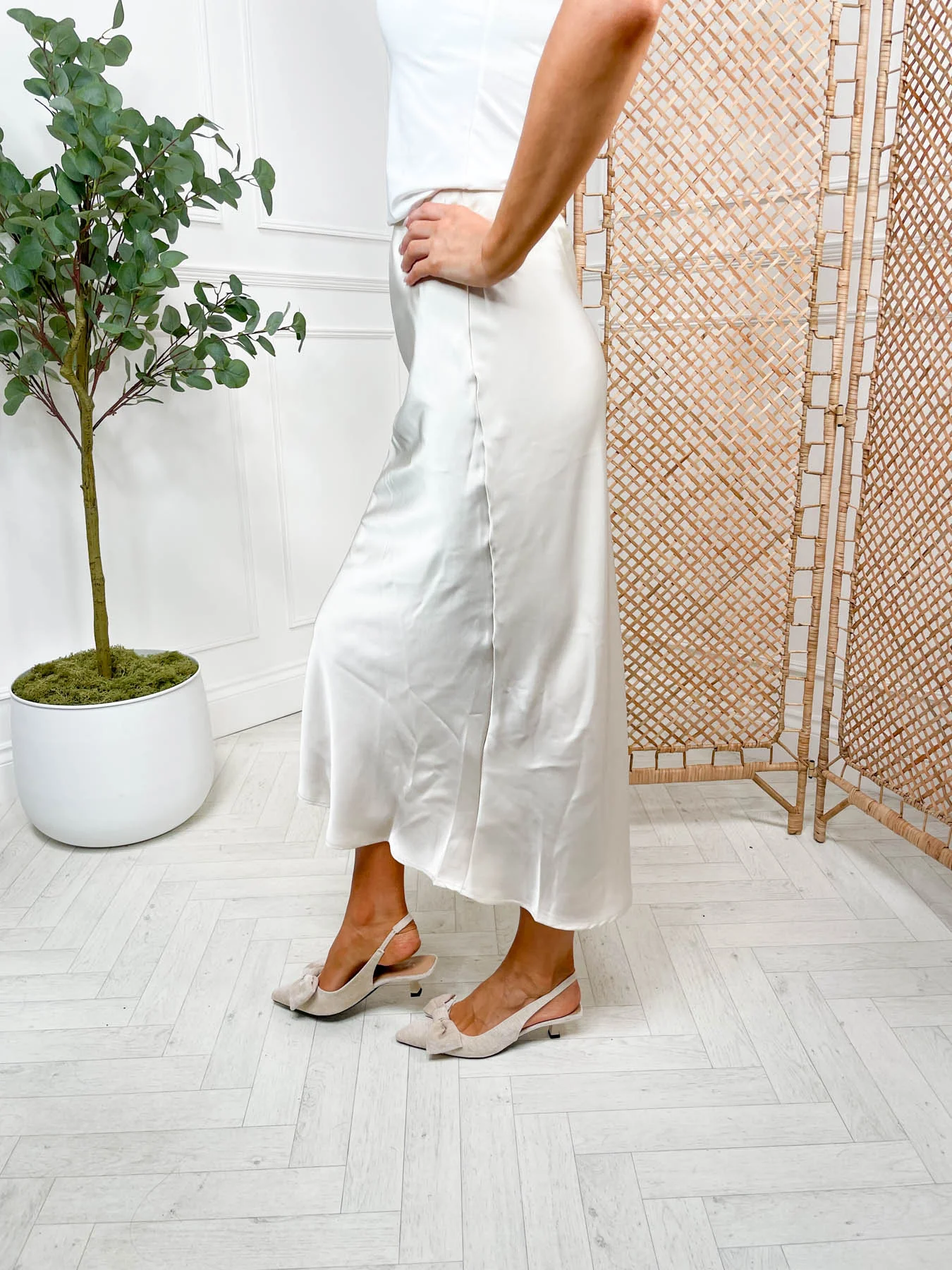 Lily Midi Skirt Summer - 3 Colours - Image 13