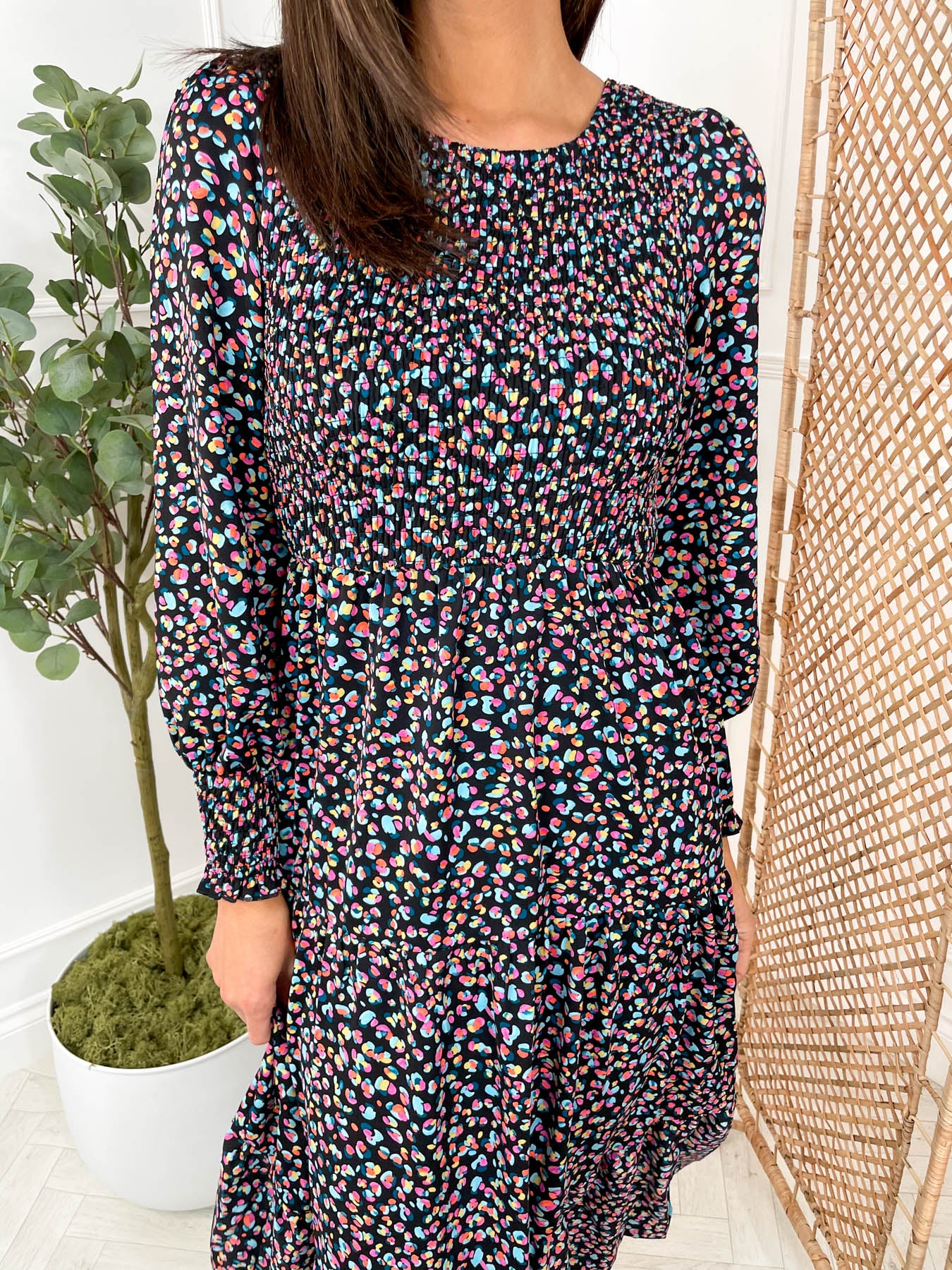 Lizzy Dress - Rainbow Cheetah - Image 7