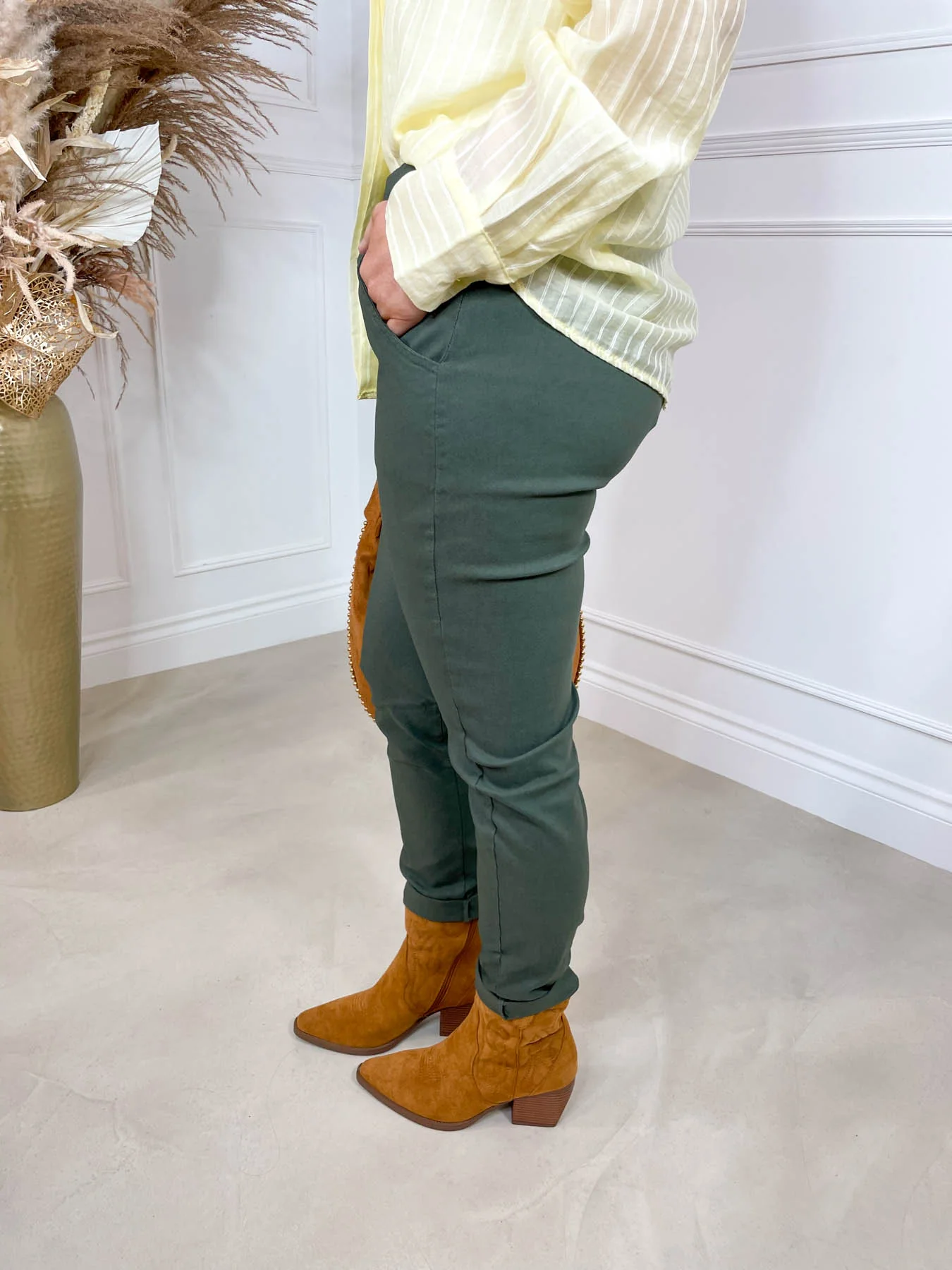 Magic Pant - Khaki - Image 4