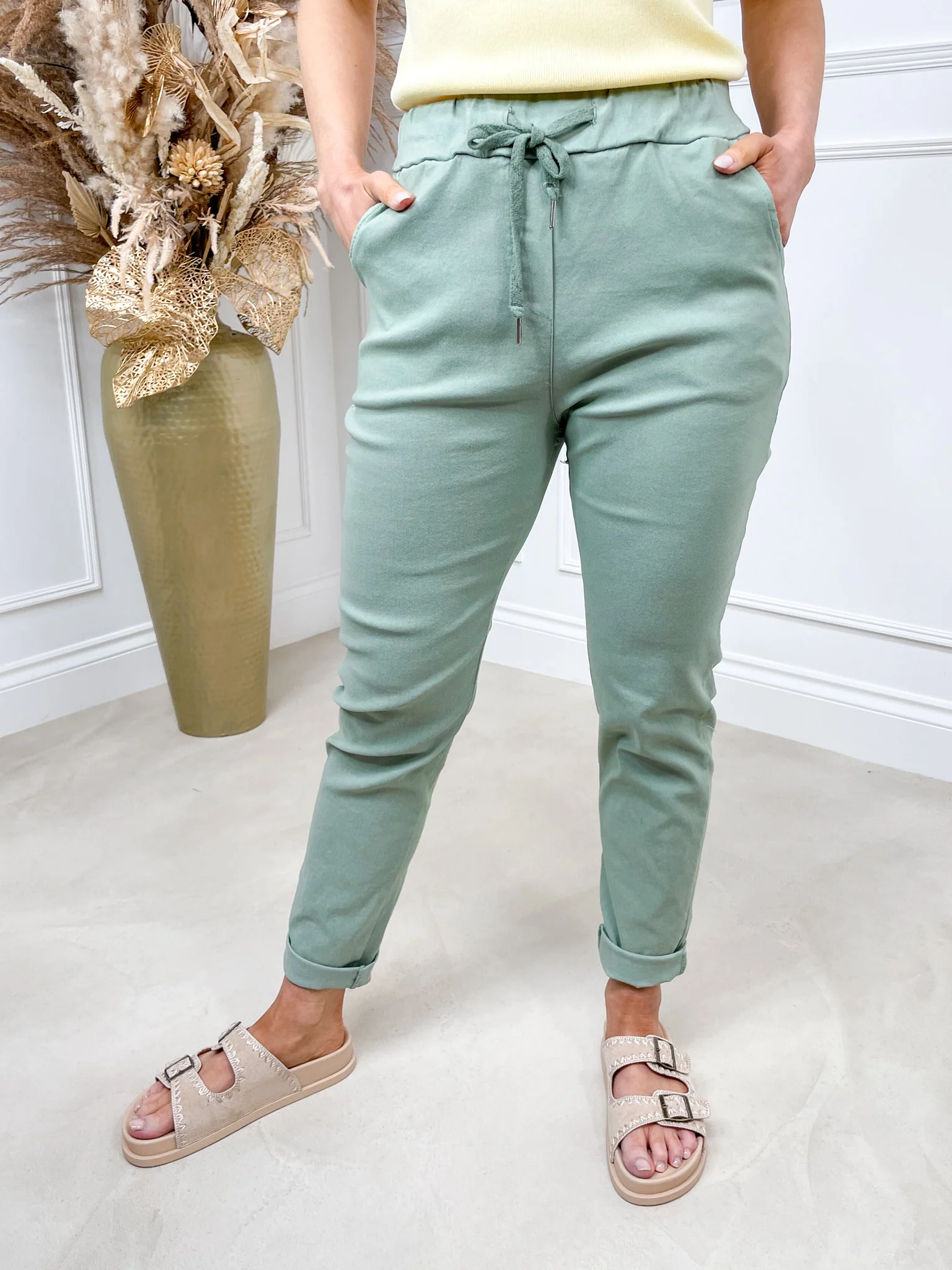 Magic Pant - Light khaki