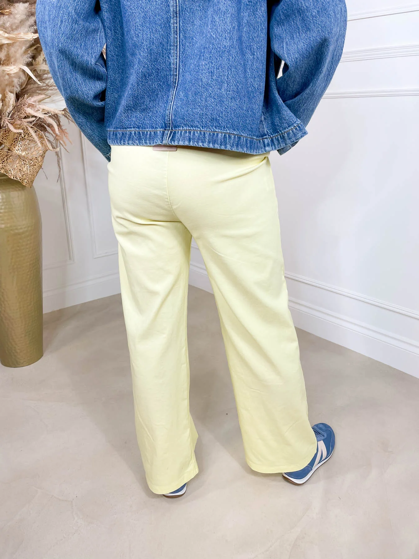 Magic Wide Leg Pants - Yellow - Image 5