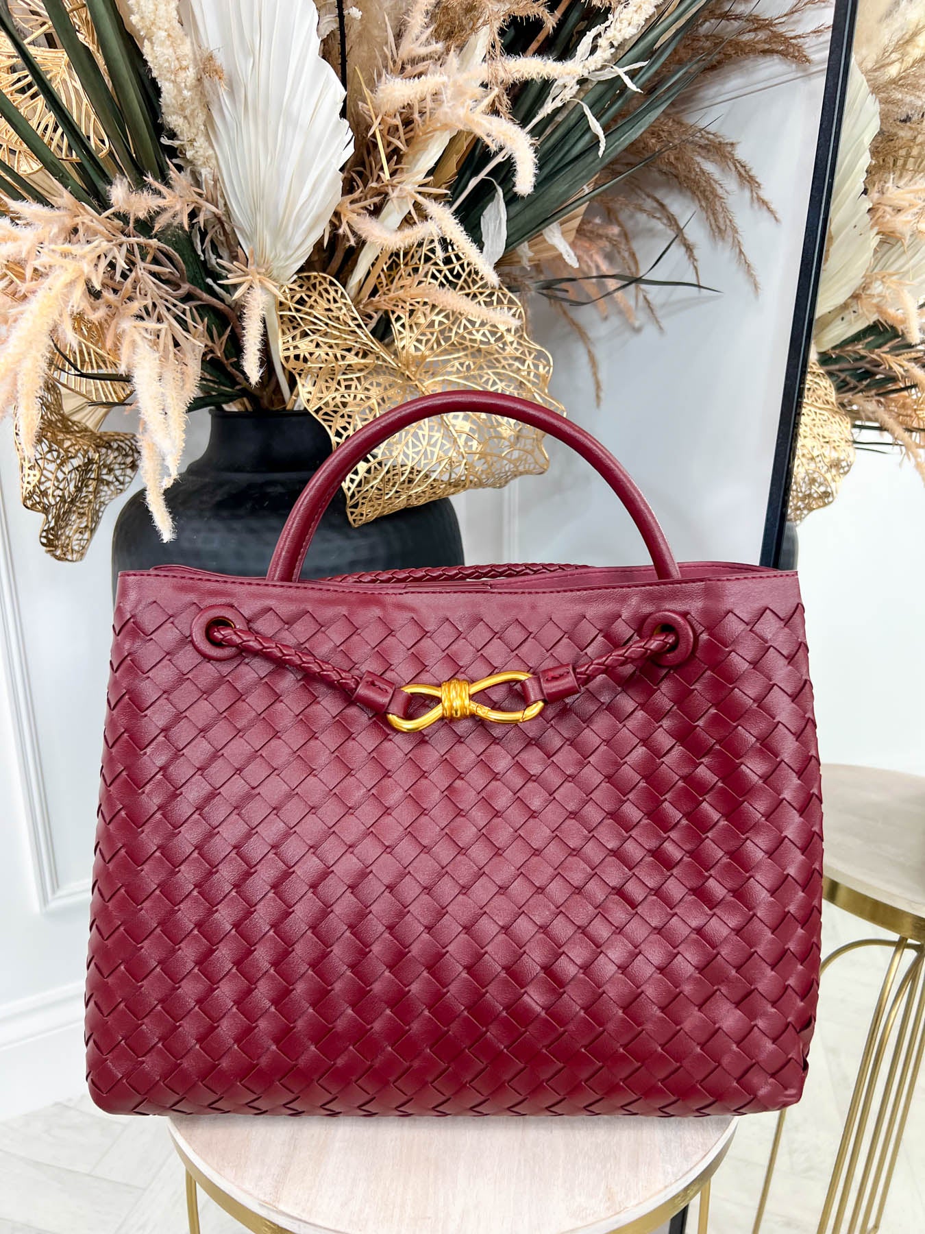 Manhattan Bag - Burgundy - Image 3