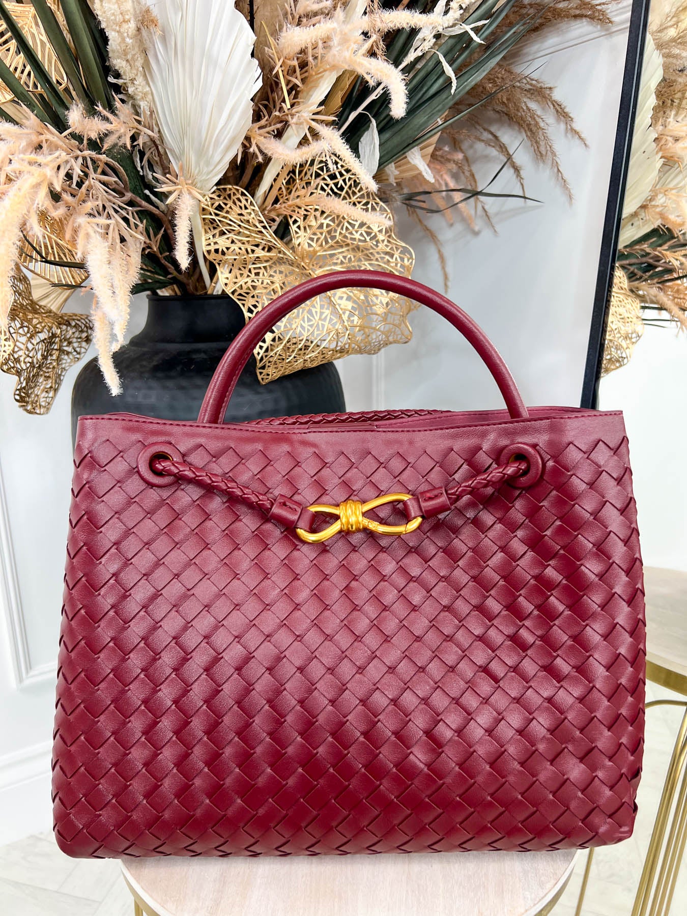 Manhattan Bag - Burgundy - Image 4