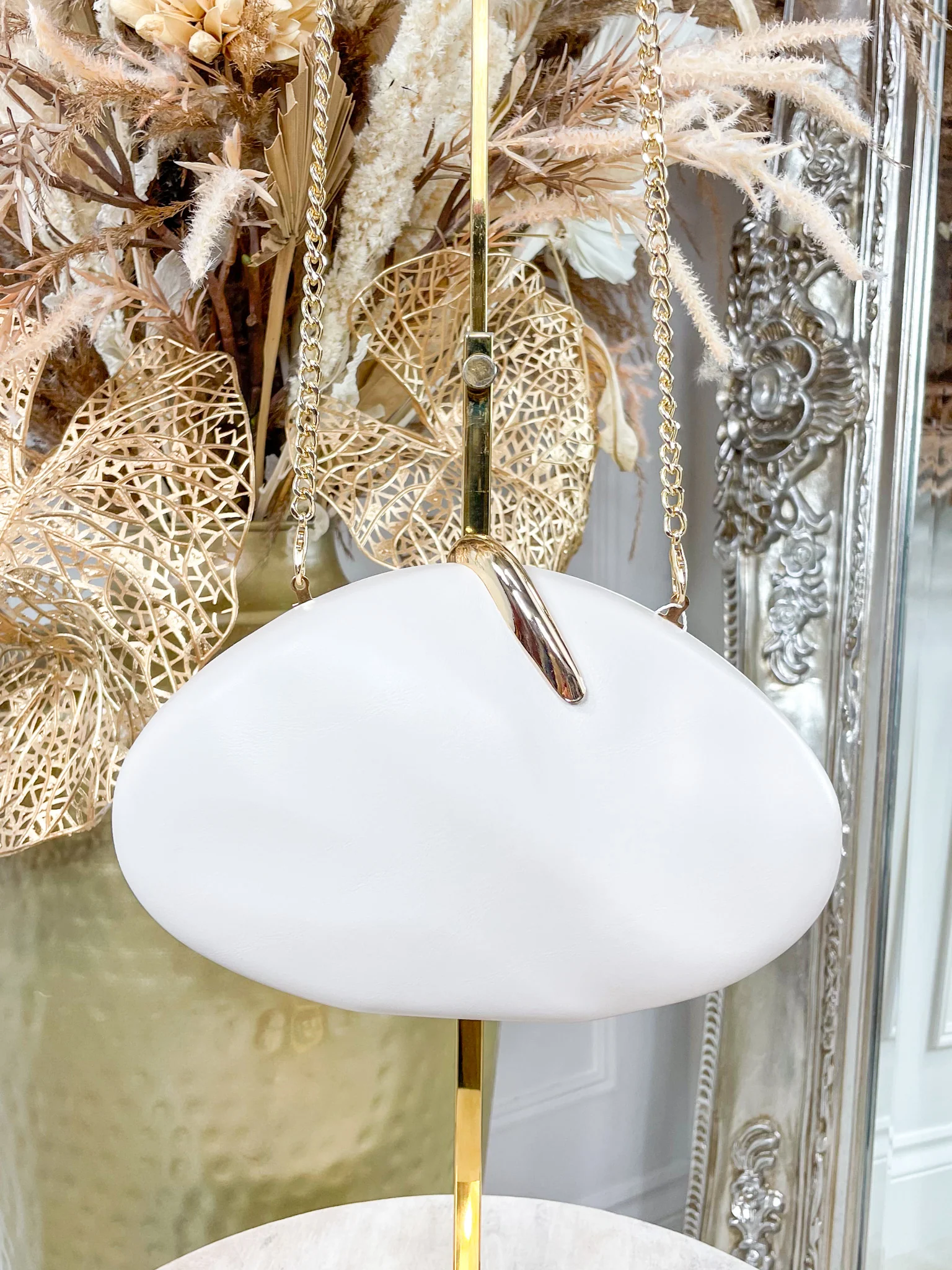 Maya Clutch - White - Image 5