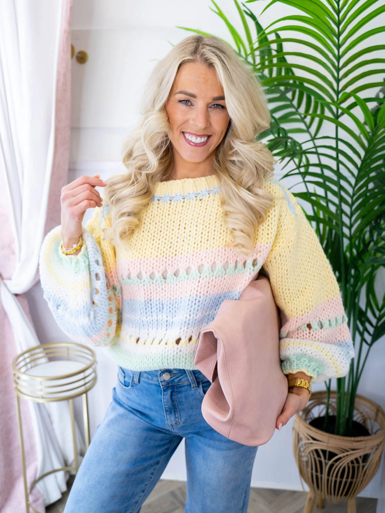 Maya Pastel Knitted Jumper