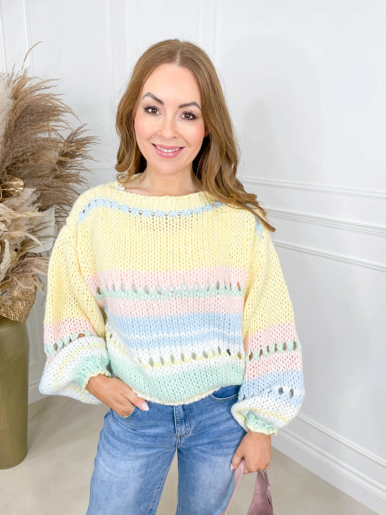 Maya Pastel Knitted Jumper - Image 4