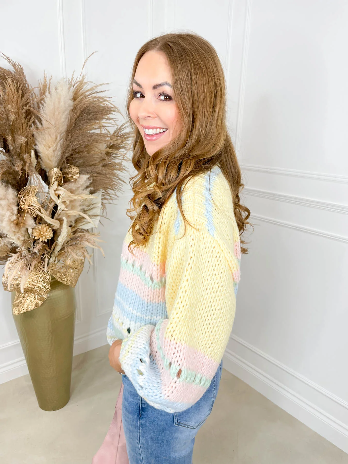 Maya Pastel Knitted Jumper - Image 5