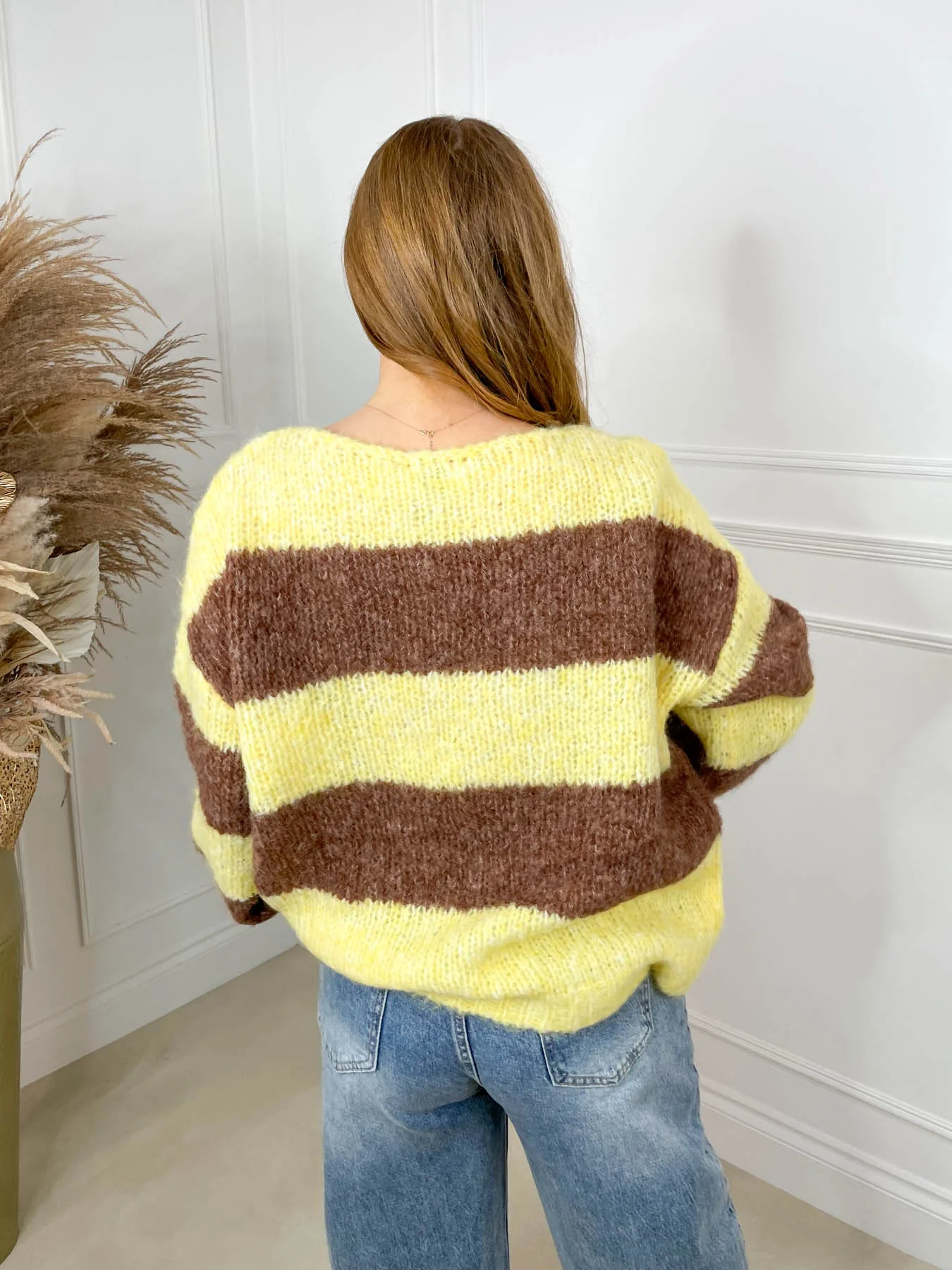 Nancy Stripe Knitted Jumper - Image 6
