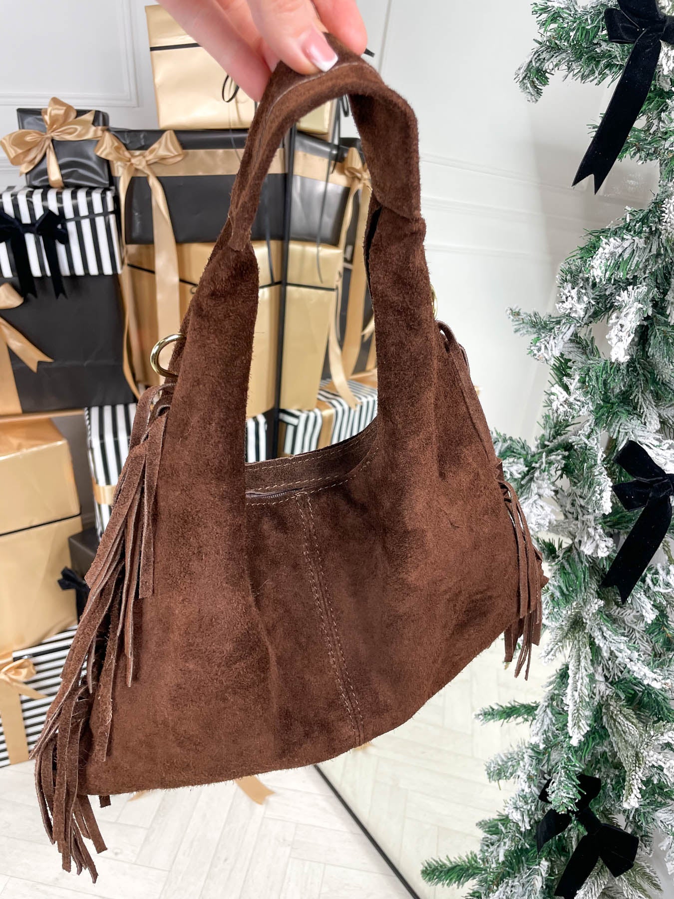 Nashville Suede Bag - 2 Colours - Image 2