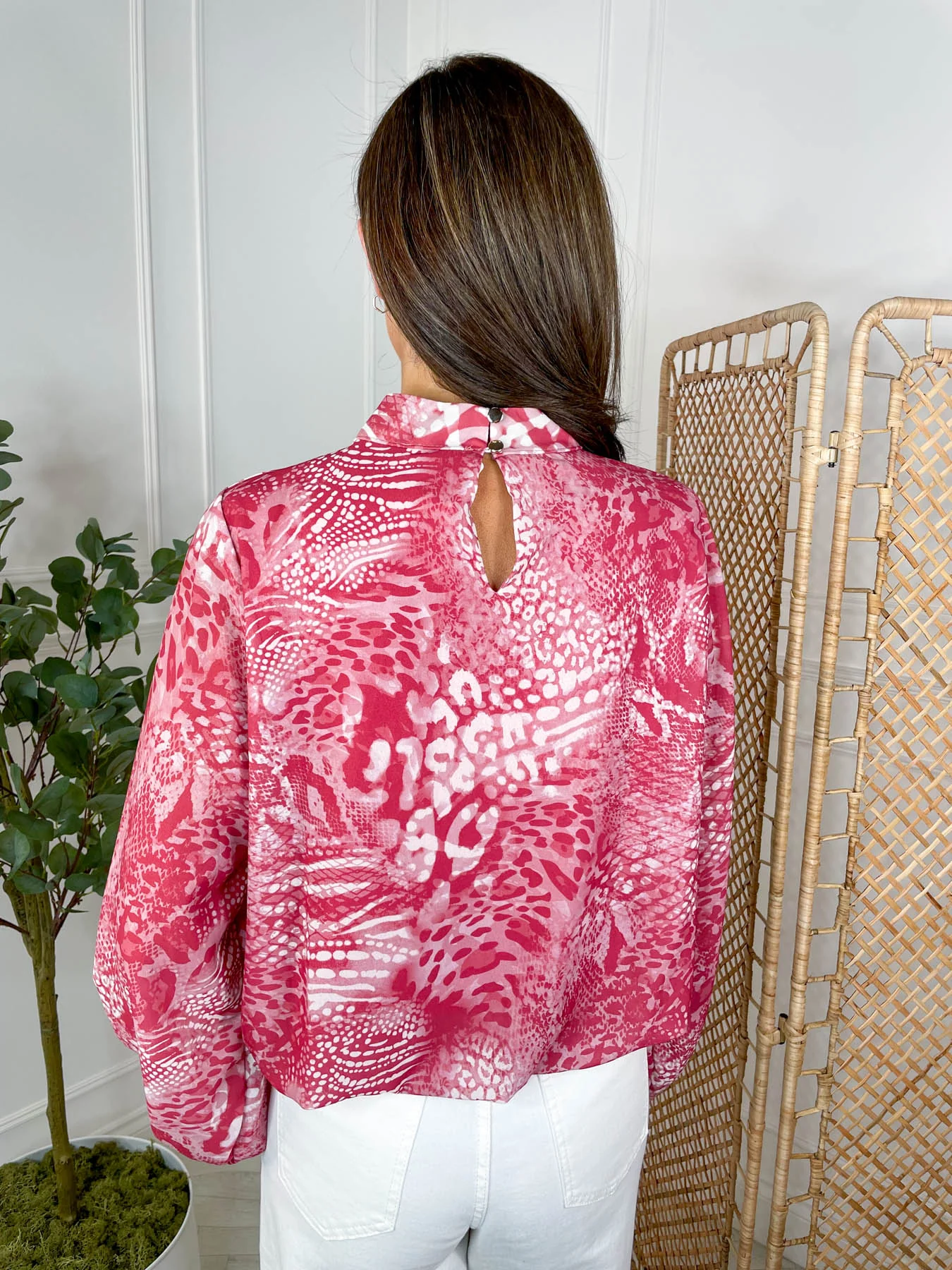 Pansy Blouse Animal - 2 Colours - Image 6