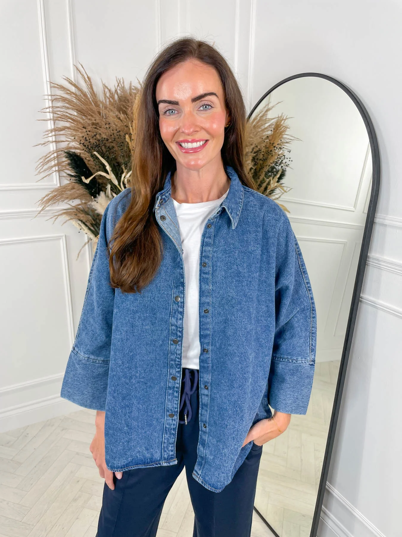Pamela Denim Shirt - Image 5