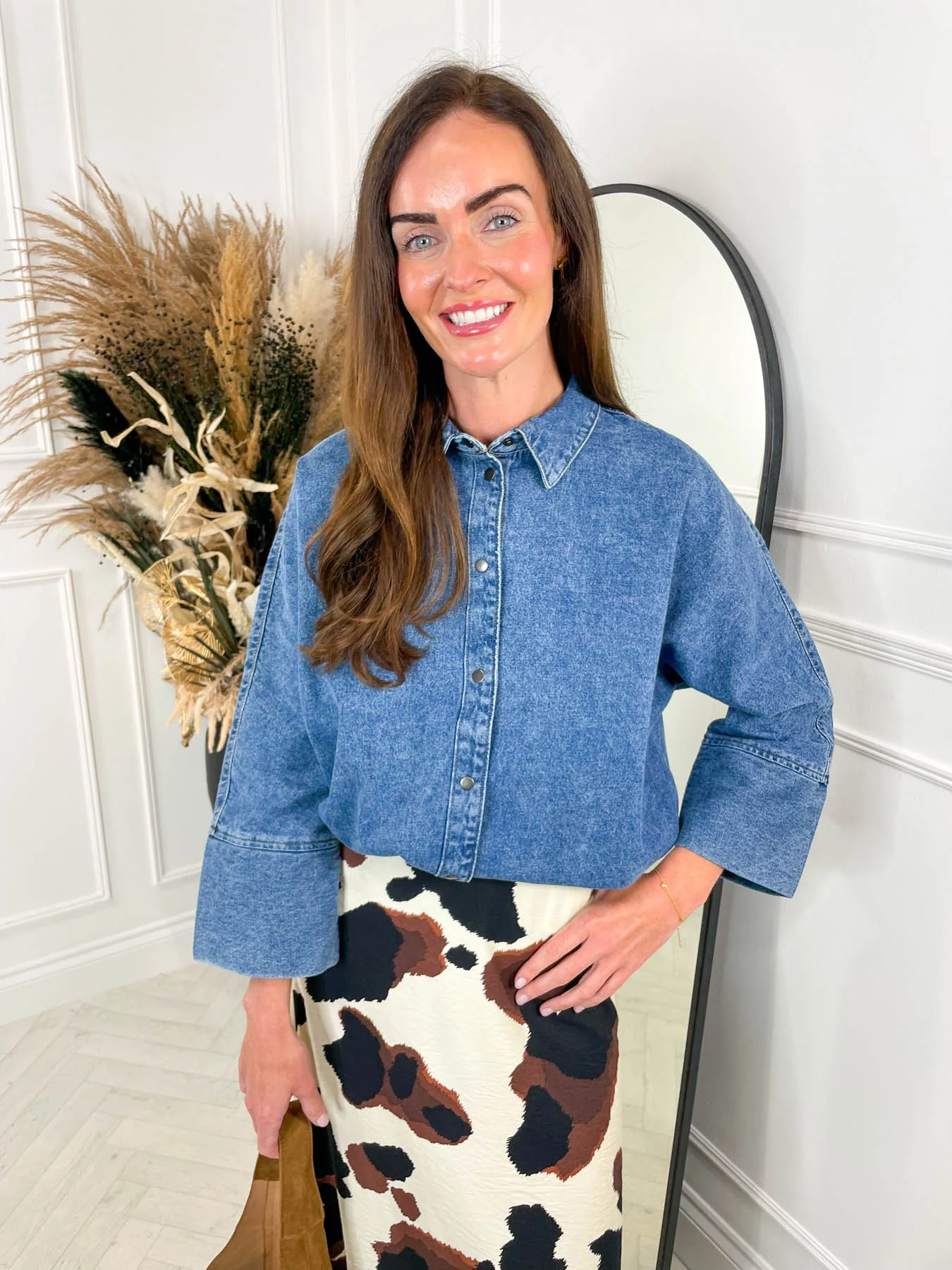 Pamela Denim Shirt - Image 8