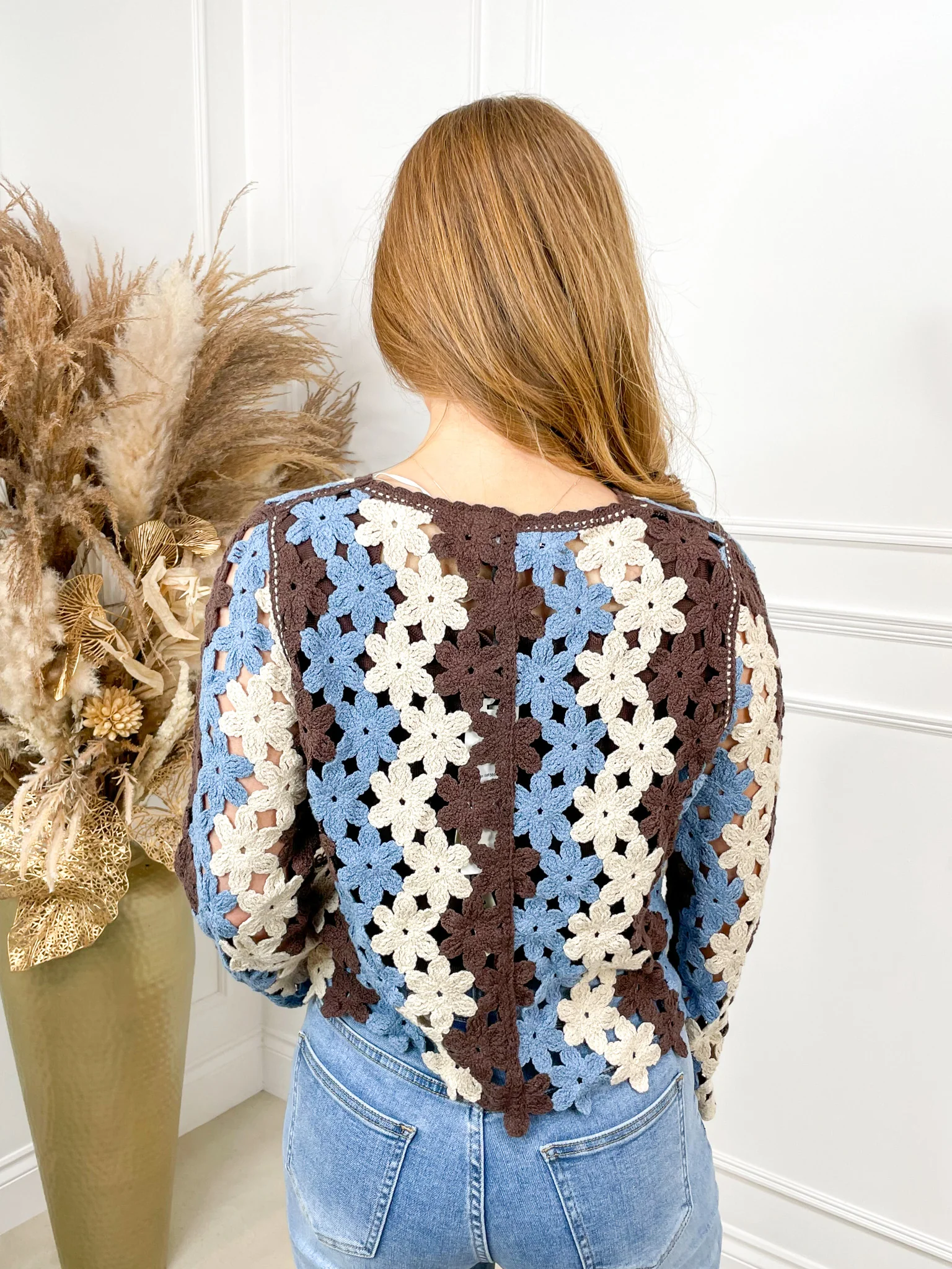 Quinn Crochet Cardigan - Floral - Image 6