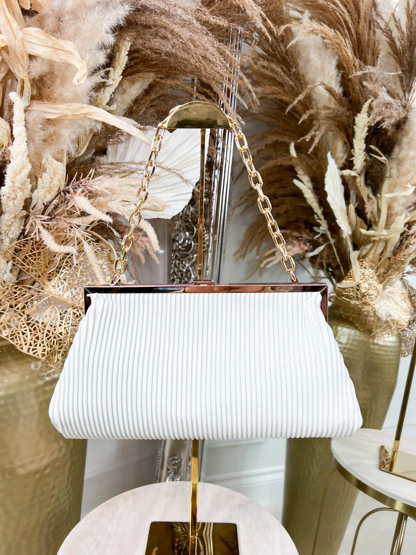 Riva Clutch - White - Image 3
