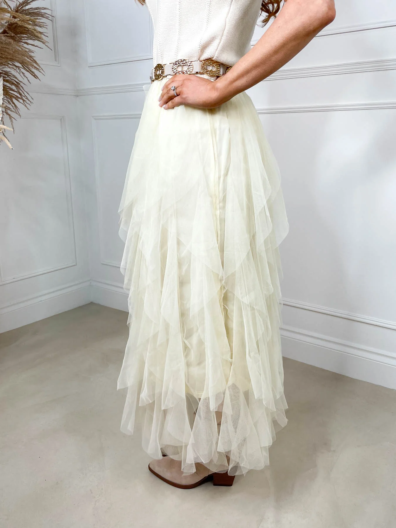 Rue Midi Skirt - Butter Yellow - Image 4
