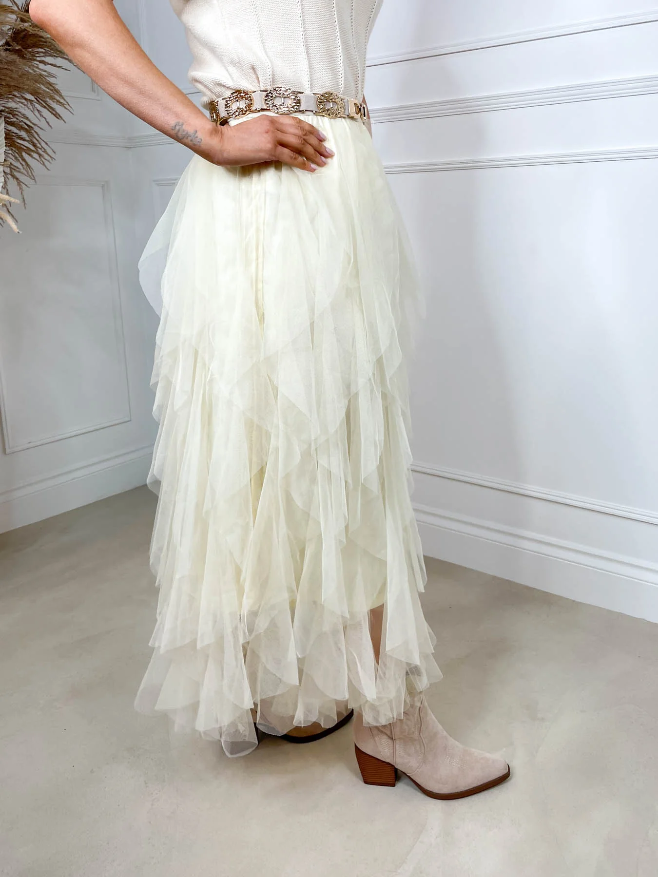 Rue Midi Skirt - Butter Yellow - Image 6