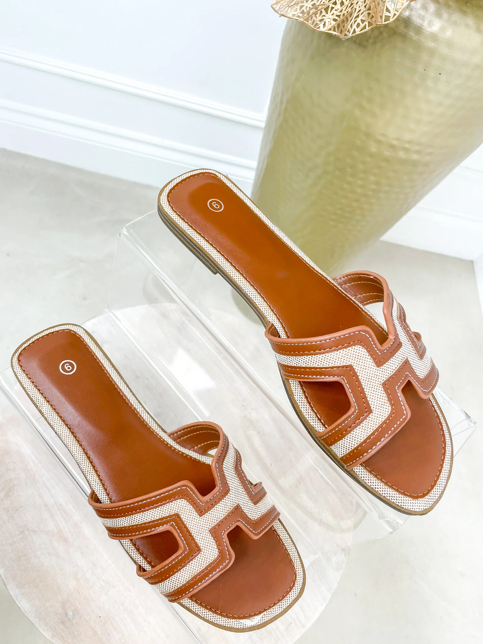 Sally Sandal - Tan - Image 5