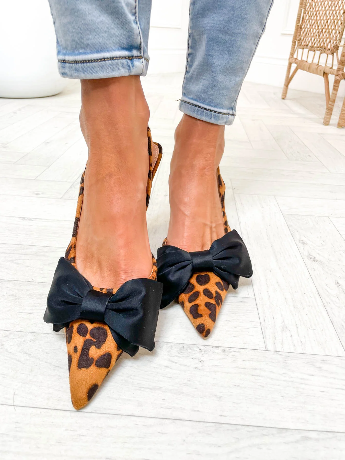Siena Kitten Heel - Leopard - Image 3