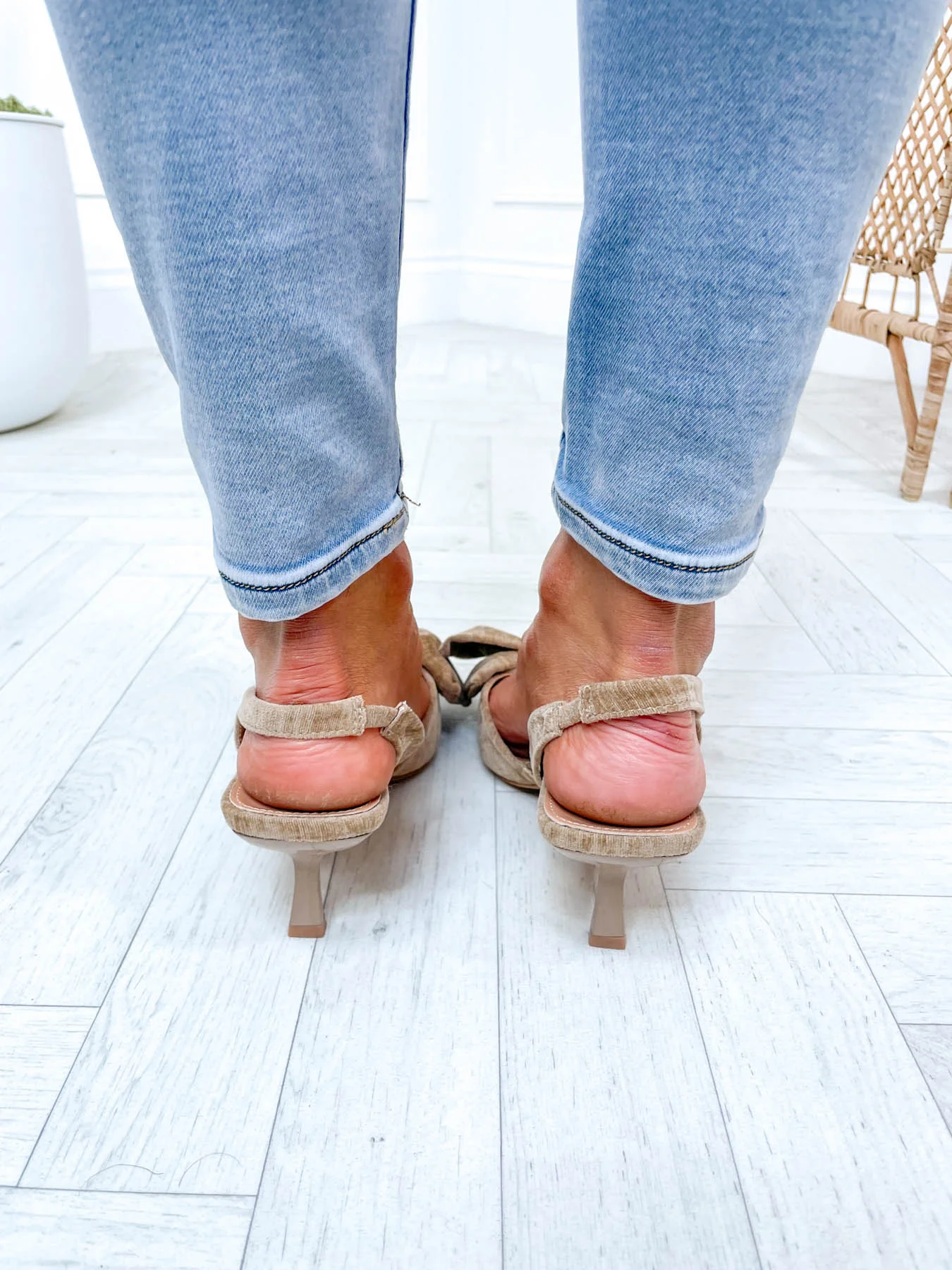 Siena Kitten Heel - Tan - Image 5