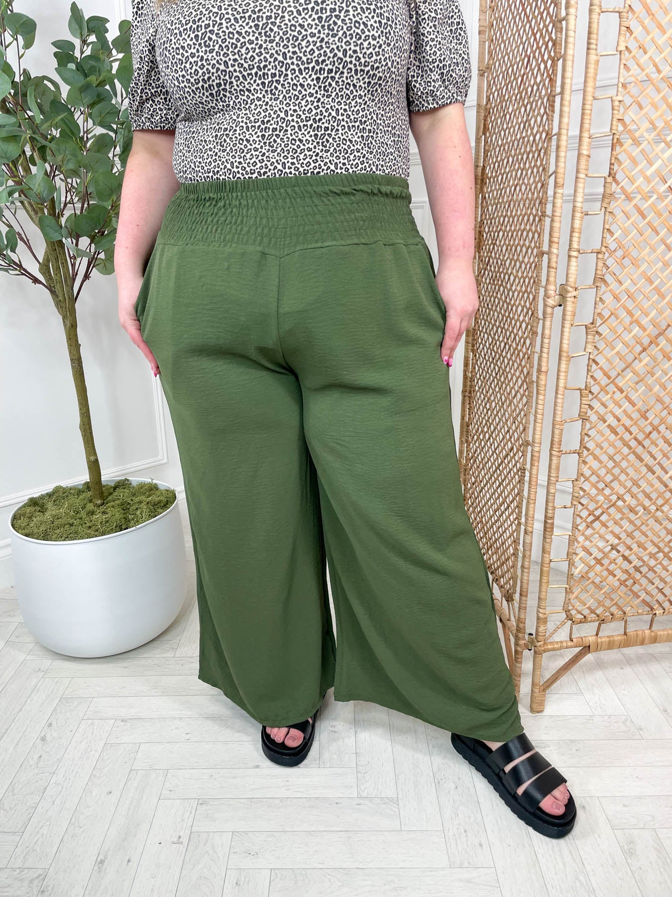CURVE Sinead Palazzo Pants - 3 Colours - Image 4
