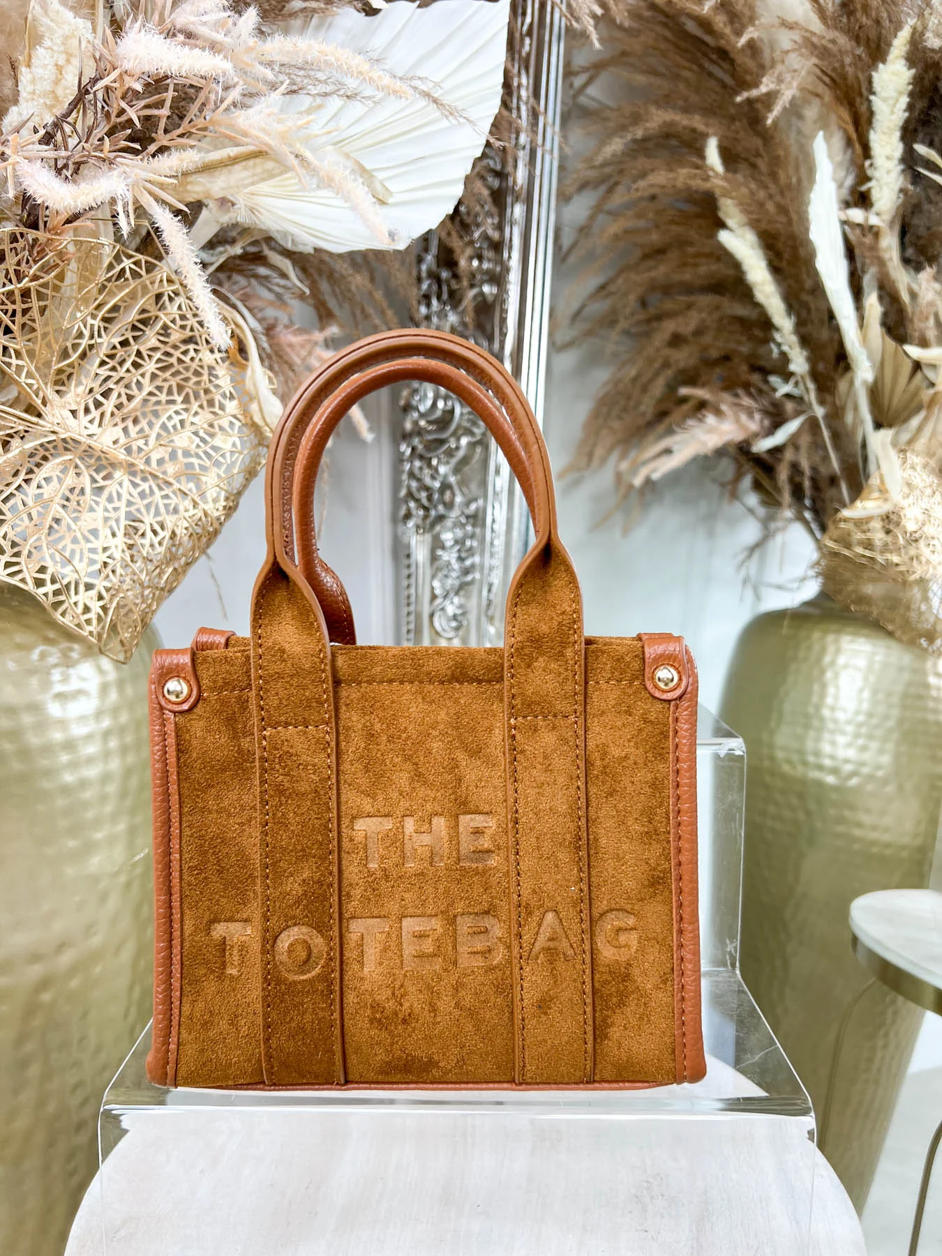 Tala Mini Tote Bag - Tan