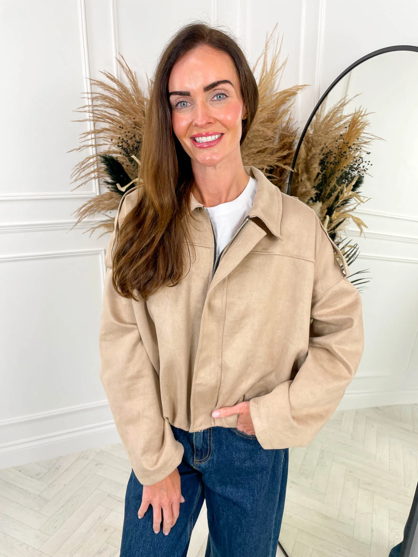 The Ember Jacket - Beige - Image 4