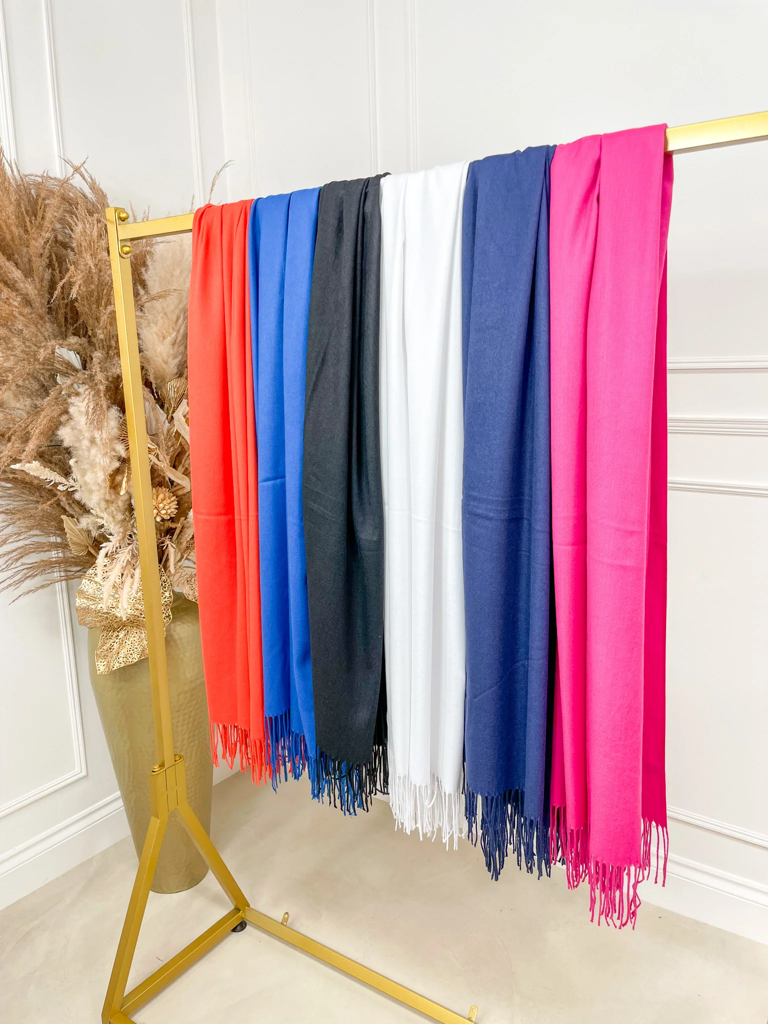 TLB Pashmina - Orange - Image 2