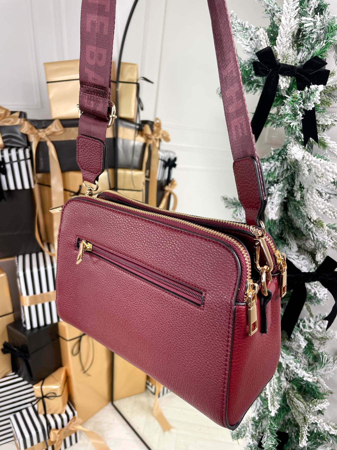 Tokyo Tote Bag - Wine - Image 2